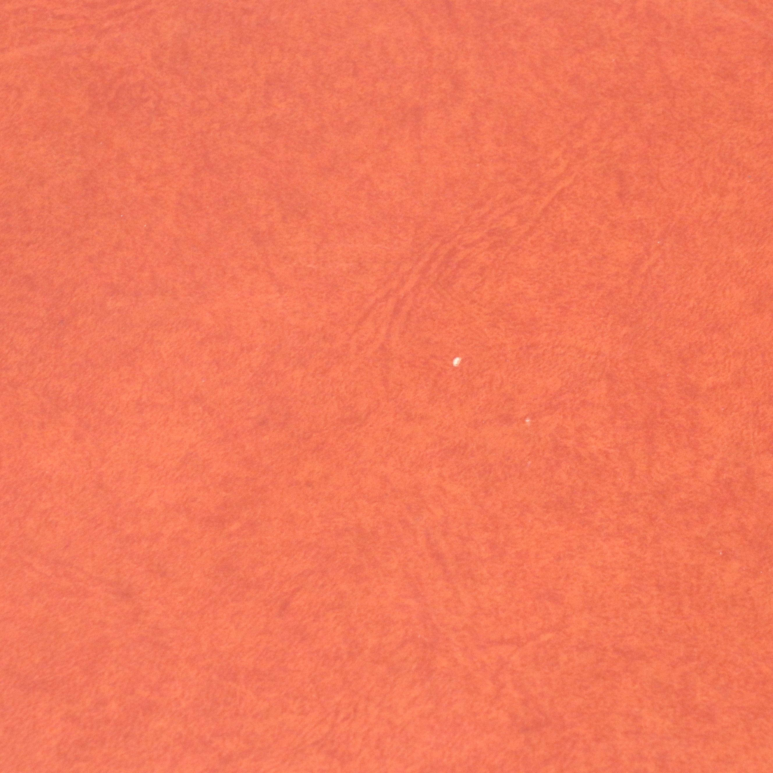 Modernist Orange Laminate Bench, Mid to Late 20th Century