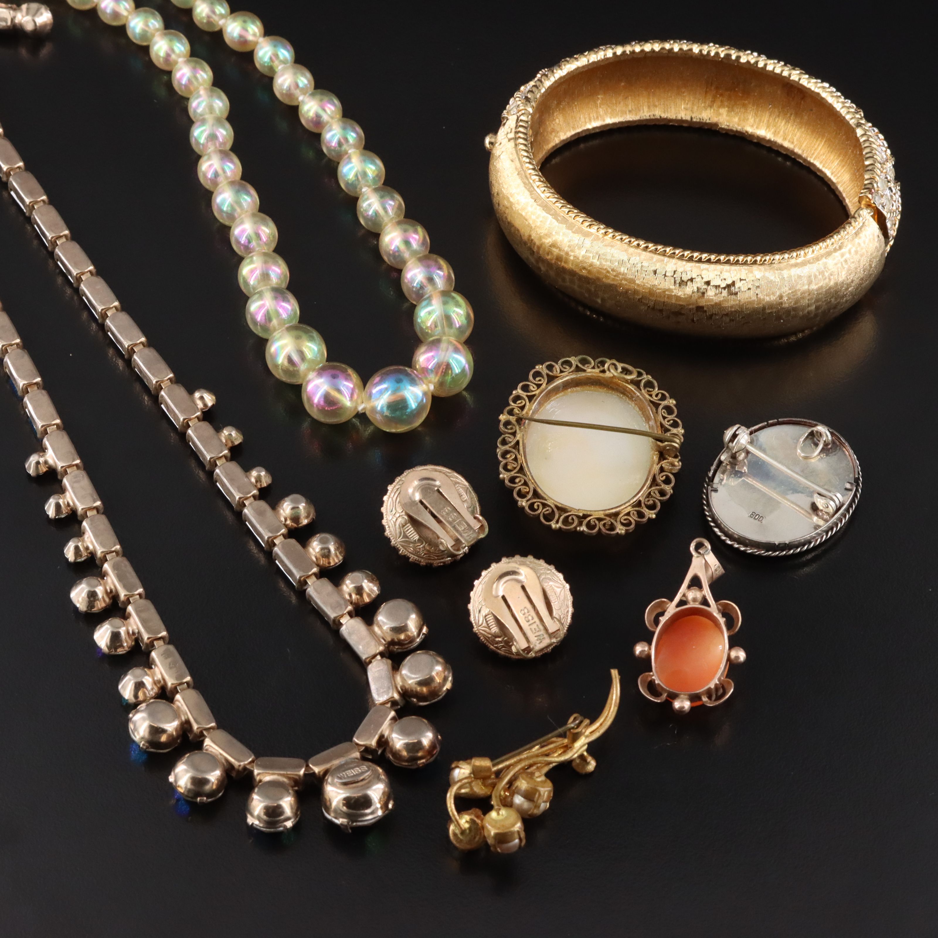 Joseph Mazer, Weiss and Shell Cameo Featured in Jewelry Collection