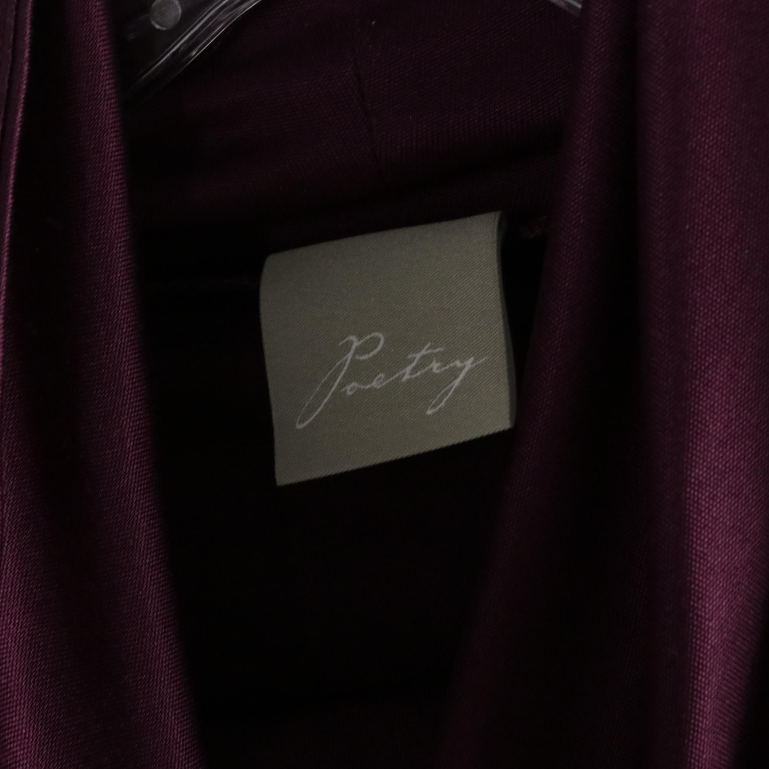 Cool Tone Patterned Wardrobe Collection Featuring Talbots and Dooney & Bourke