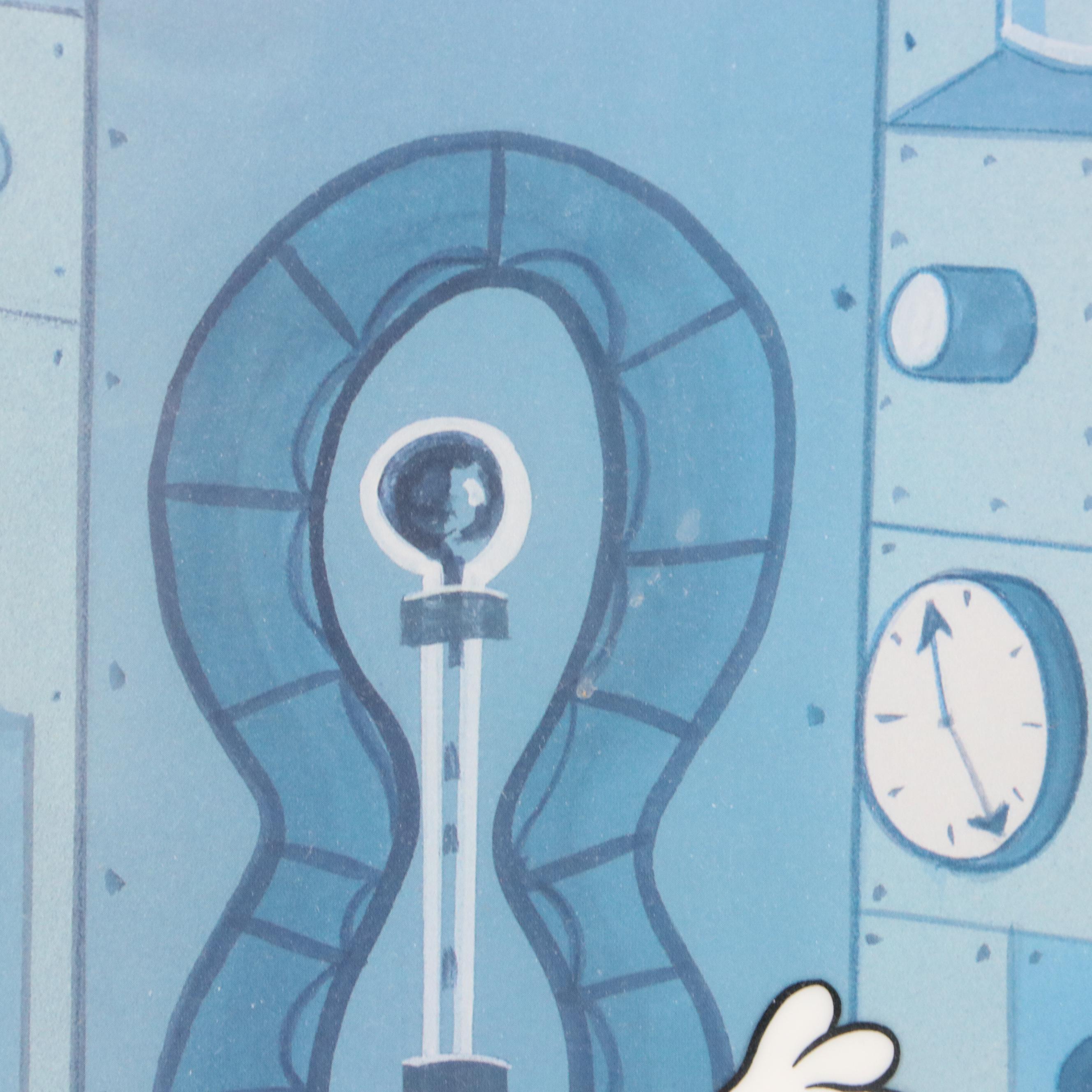 The Adventures of Rocky and Bullwinkle and Friends Sericel "WABAC"