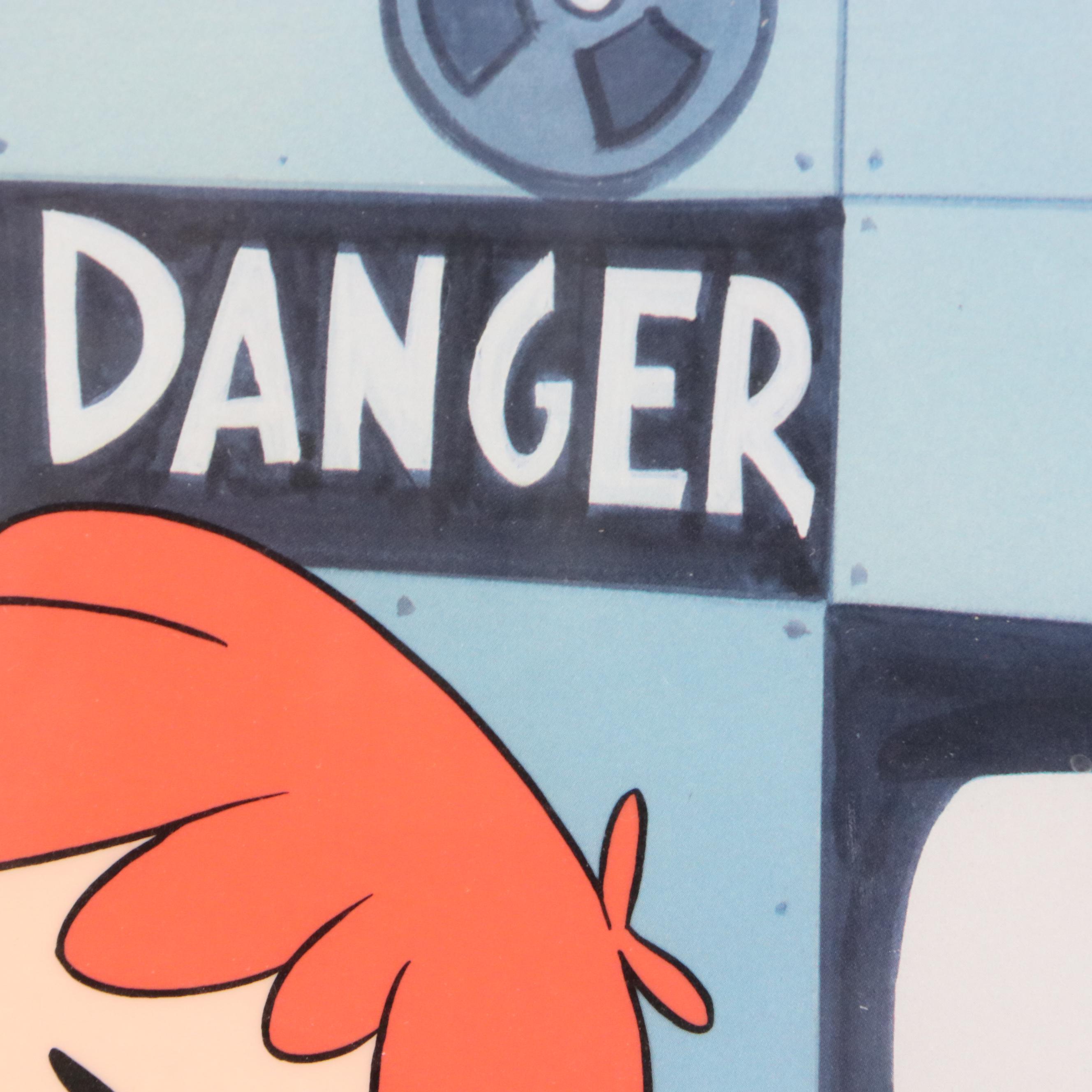 The Adventures of Rocky and Bullwinkle and Friends Sericel "WABAC"