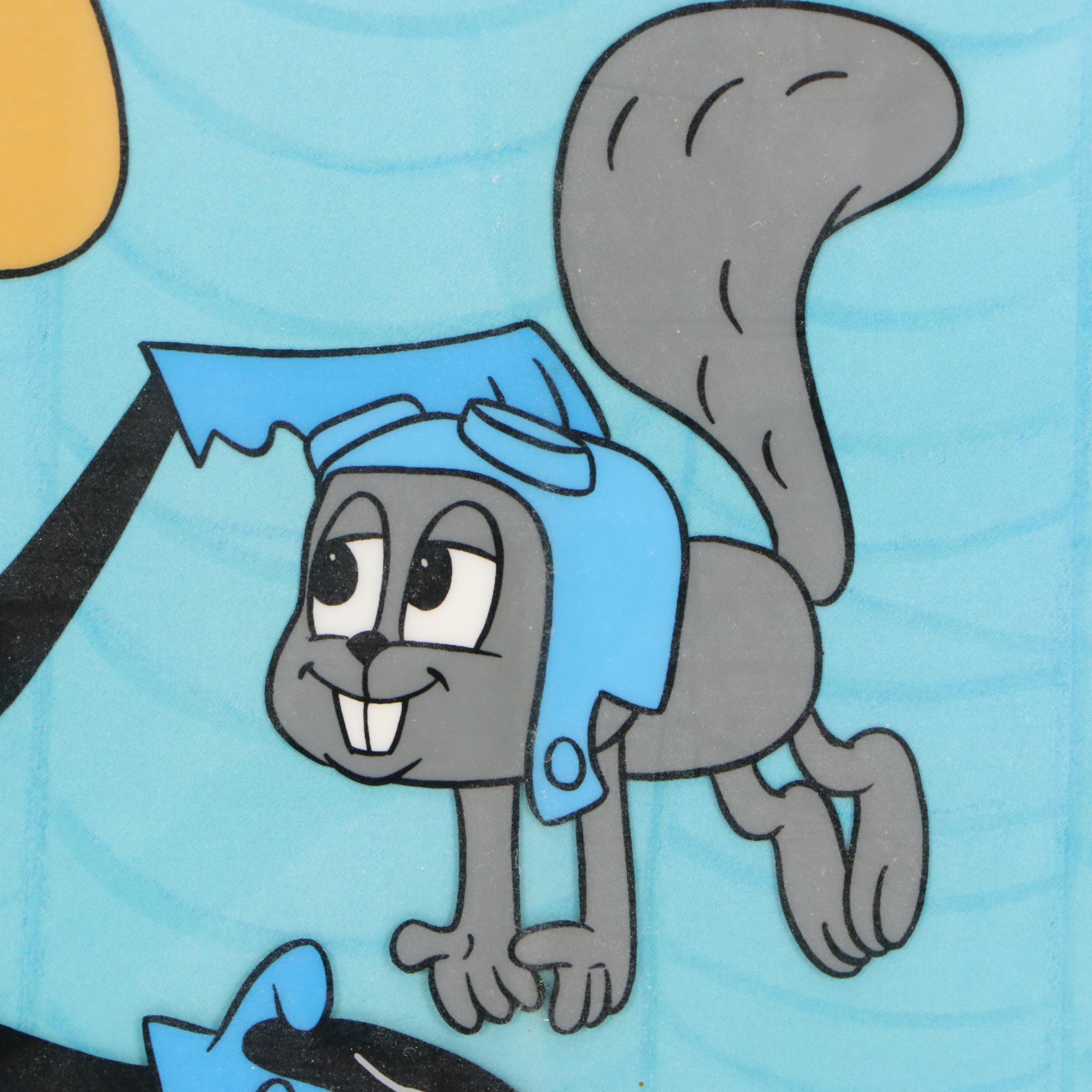 The Adventures of Rocky and Bullwinkle and Friends Sericel "This Time For Sure"