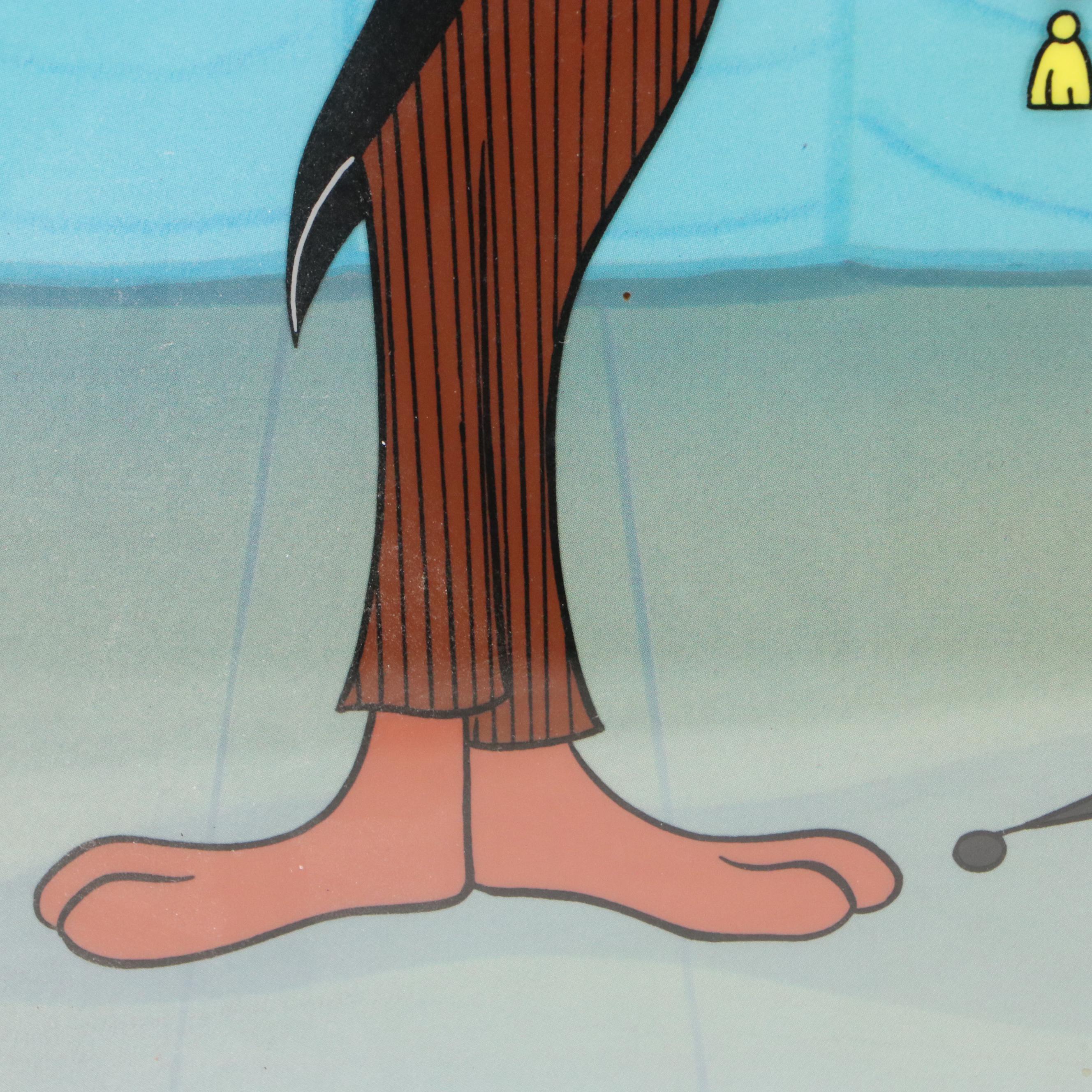 The Adventures of Rocky and Bullwinkle and Friends Sericel "This Time For Sure"