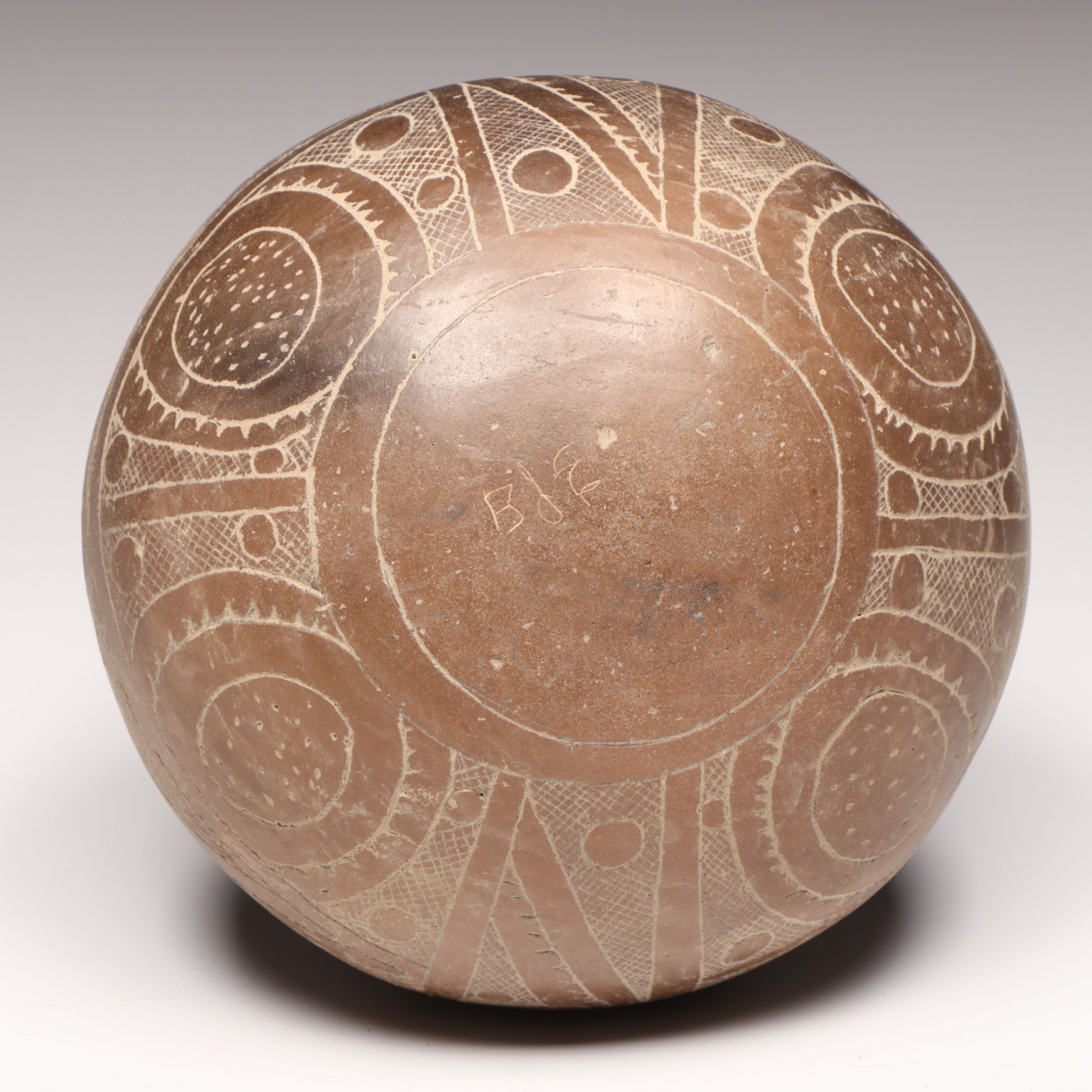 Santa Clara Pueblo with Artist Signed Gourd Shape and More vases