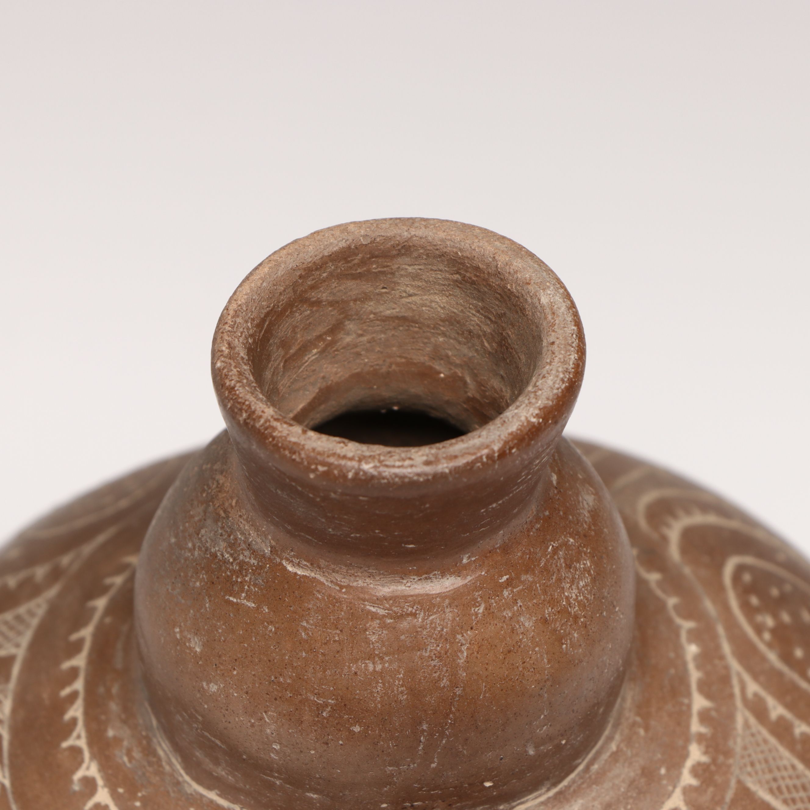 Santa Clara Pueblo with Artist Signed Gourd Shape and More vases