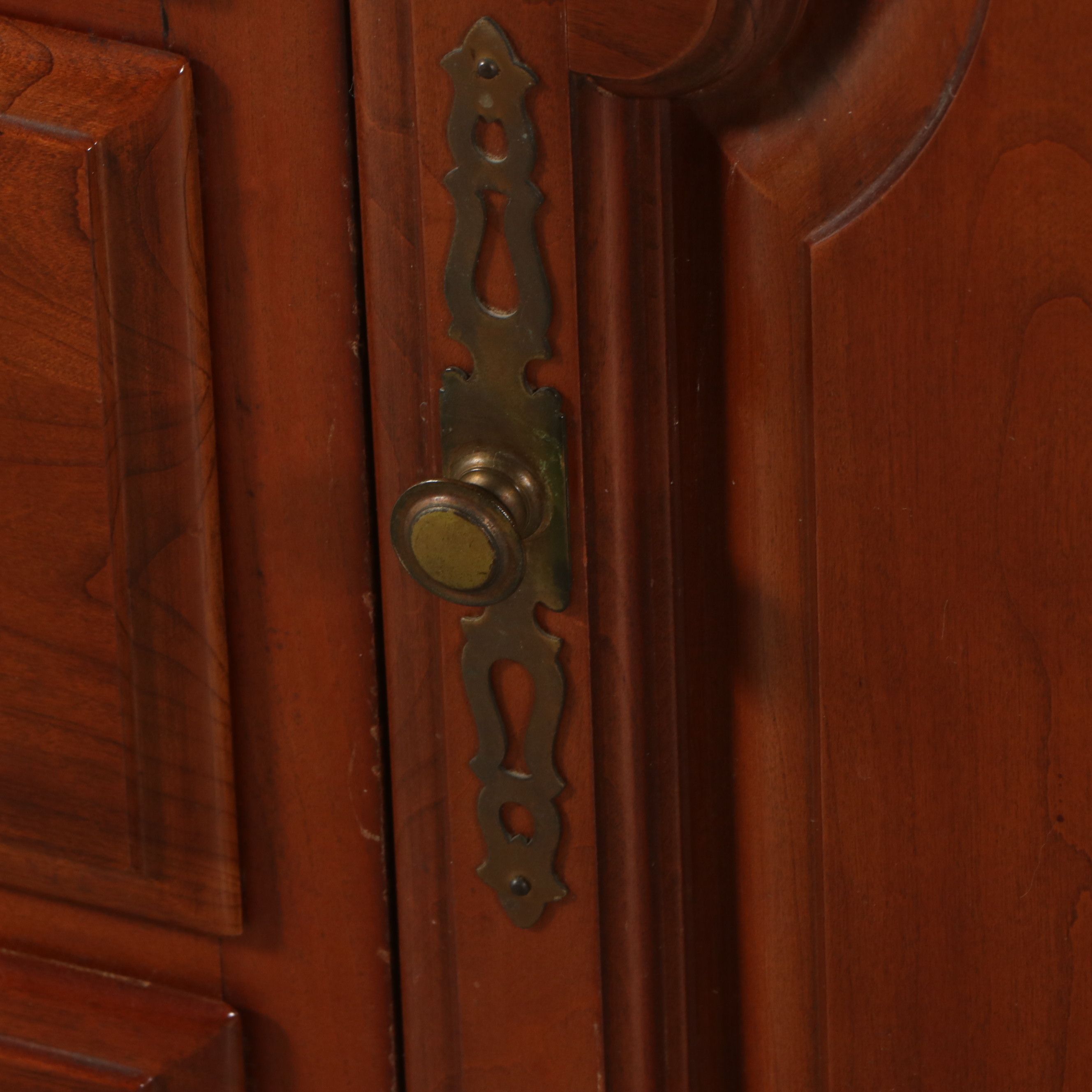 Monitor Furniture Co. Federal Style Cherry China Cabinet