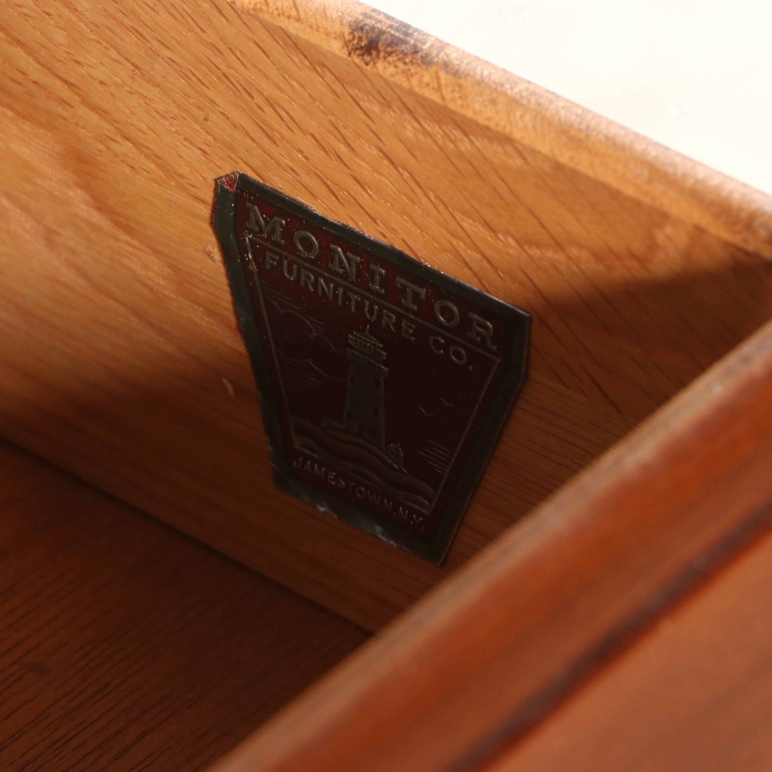 Monitor Furniture Co. Federal Style Cherry China Cabinet