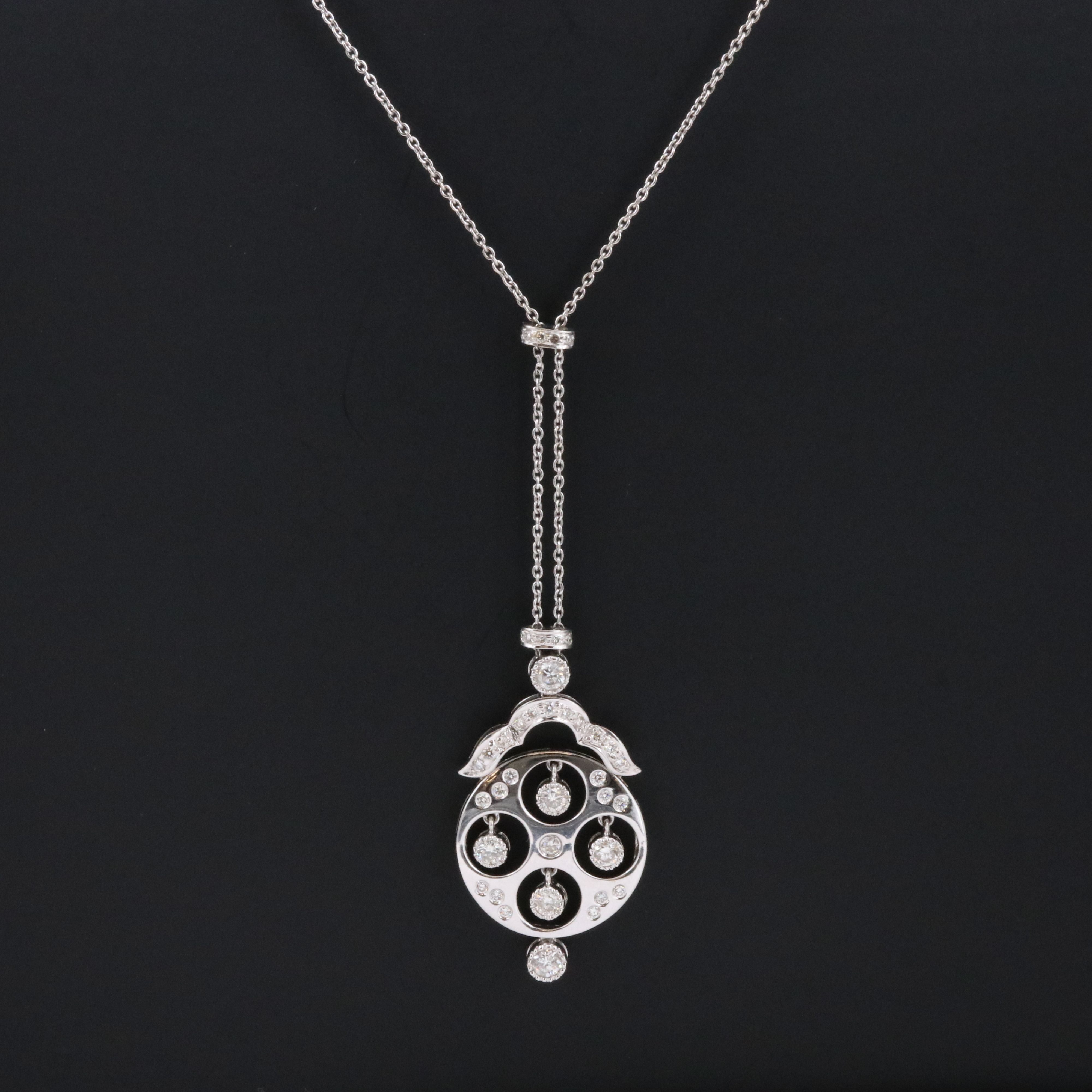 18K .074 CTW Diamond Necklace