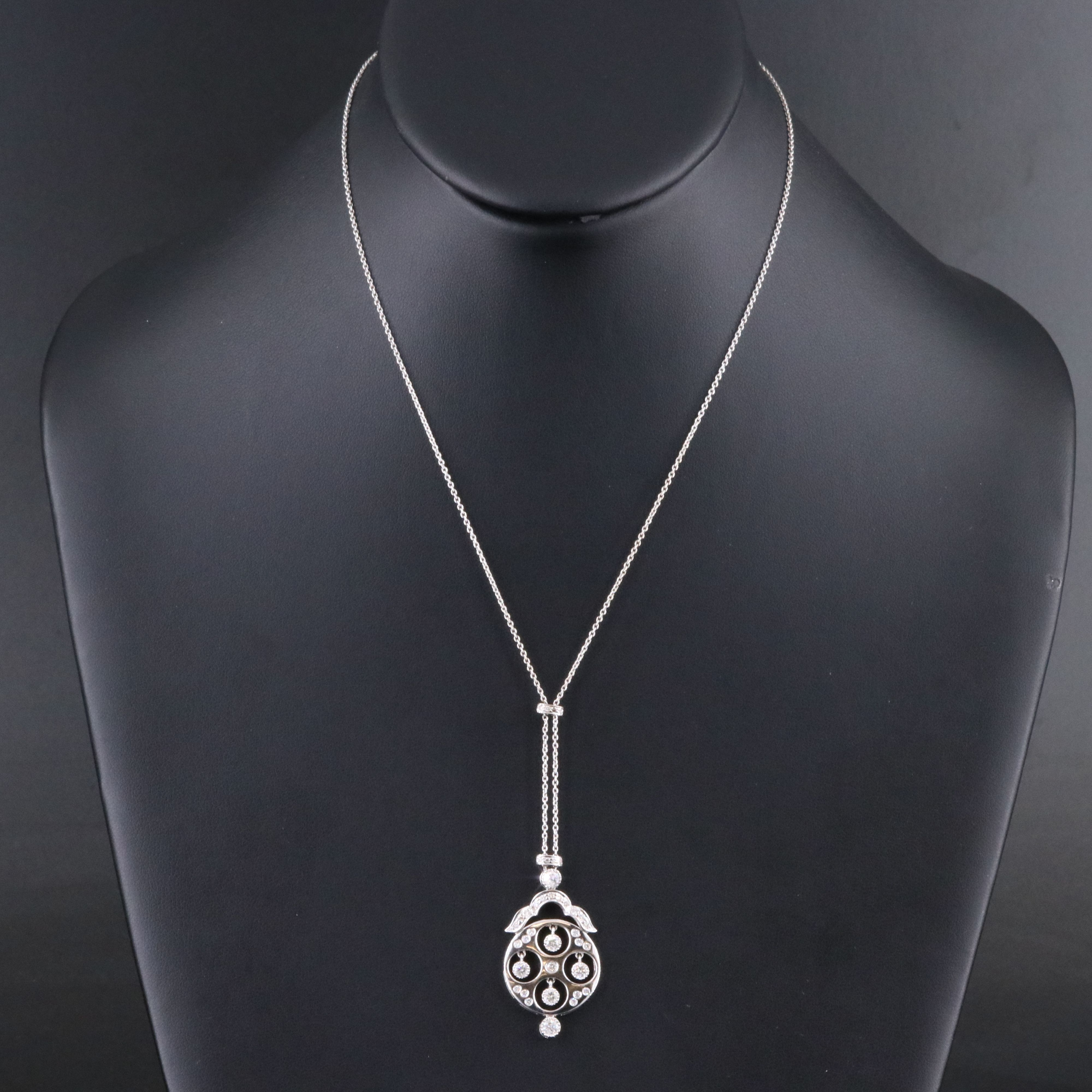 18K .074 CTW Diamond Necklace