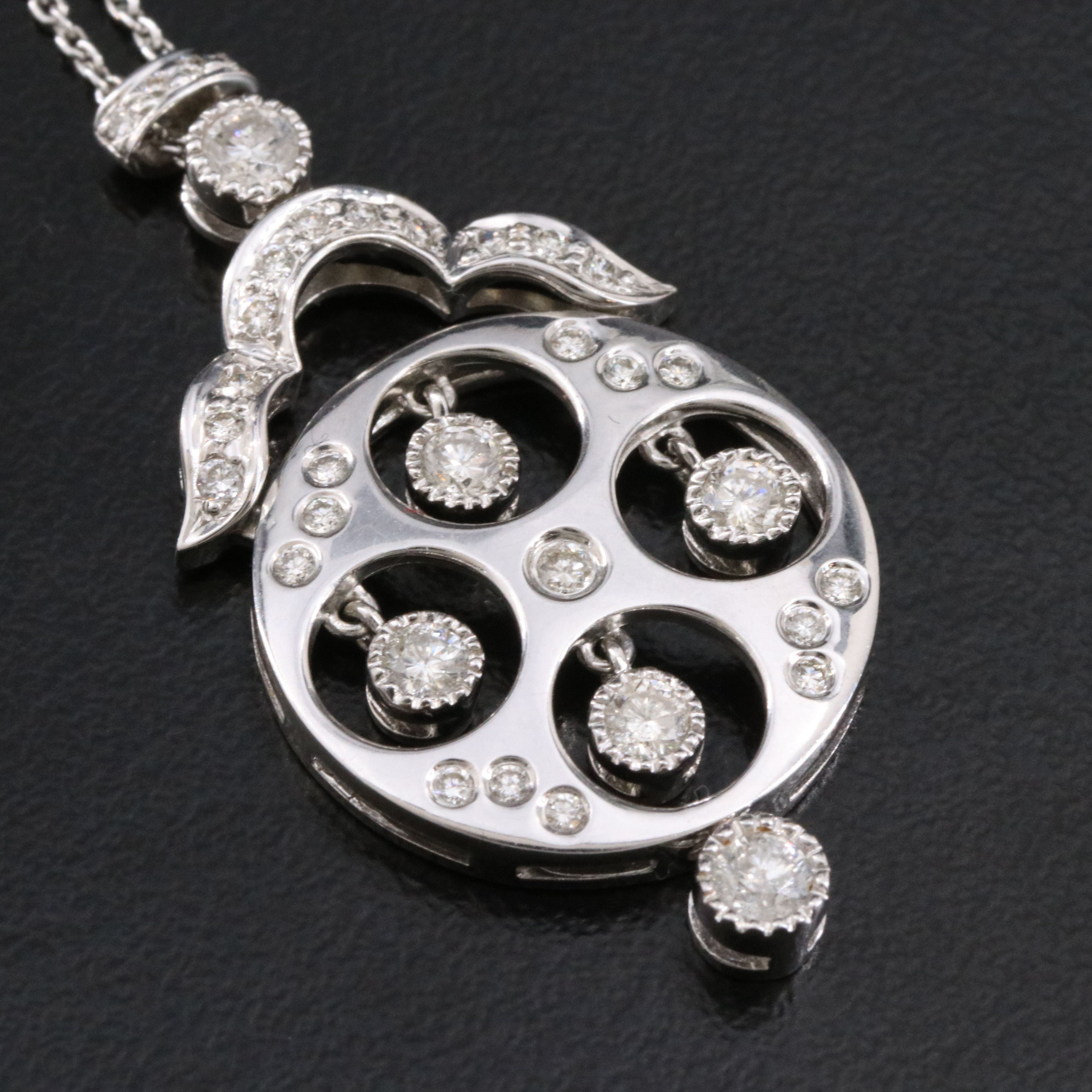 18K .074 CTW Diamond Necklace