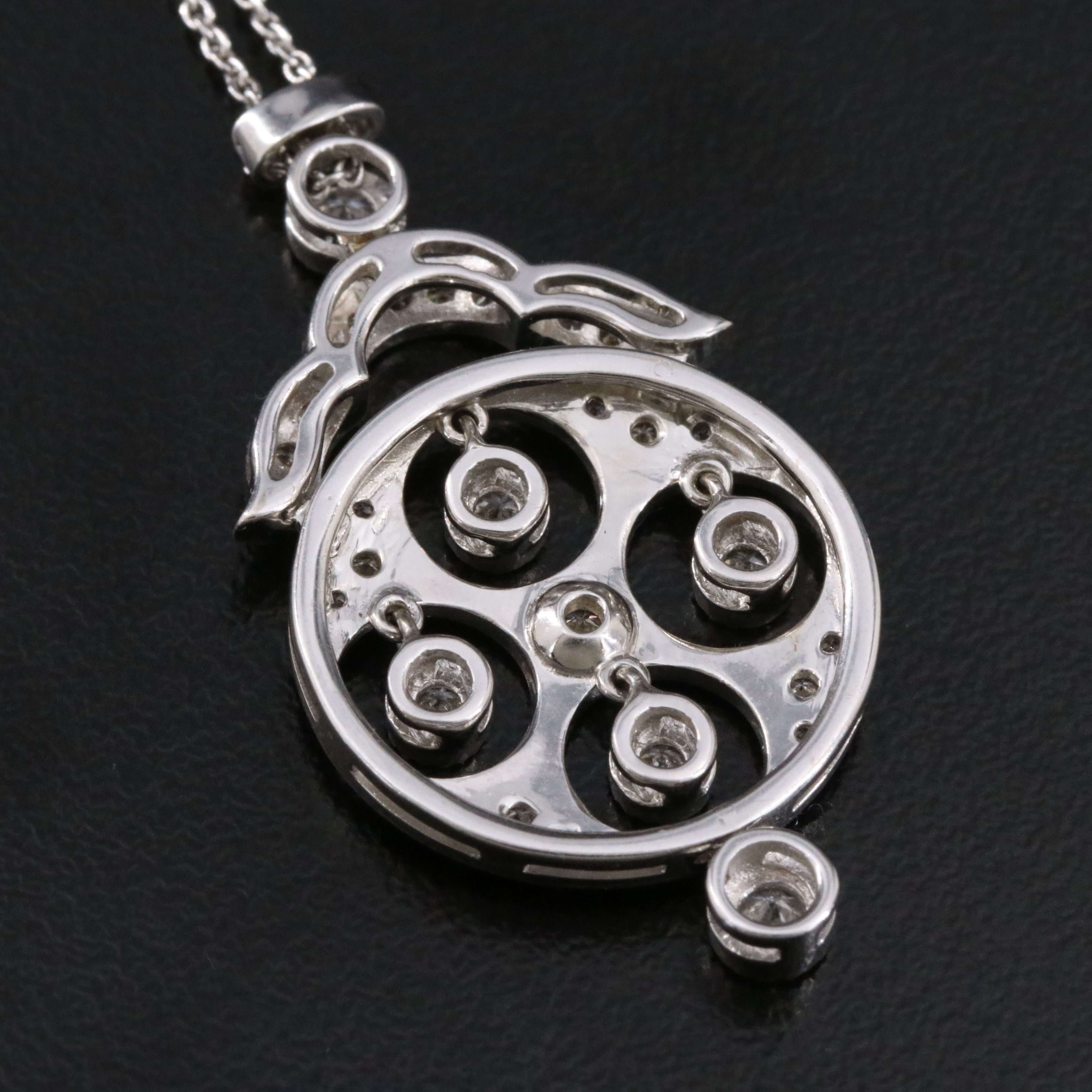 18K .074 CTW Diamond Necklace