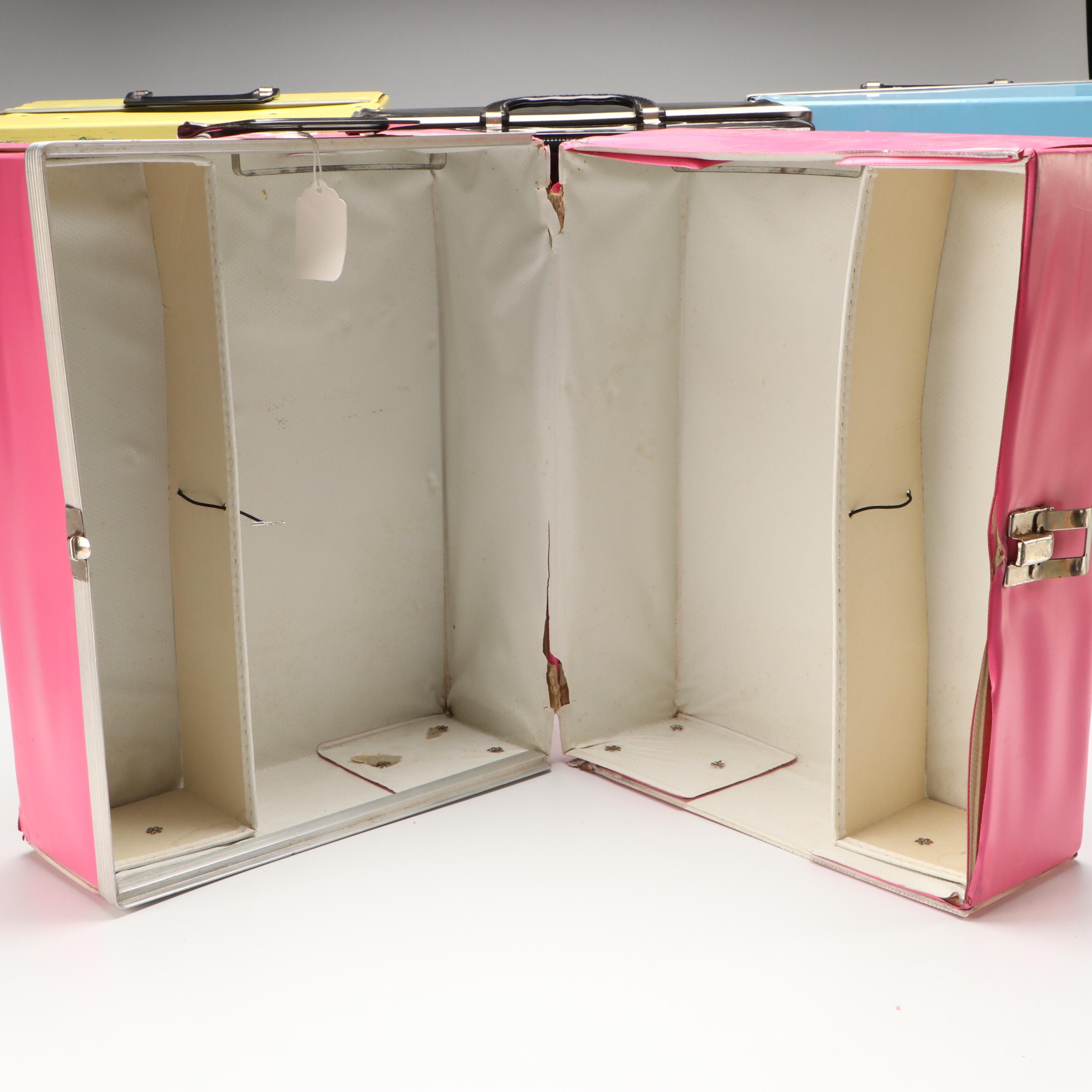 Mattel Barbie Vinyl Doll Trunks, Mid-20th Century