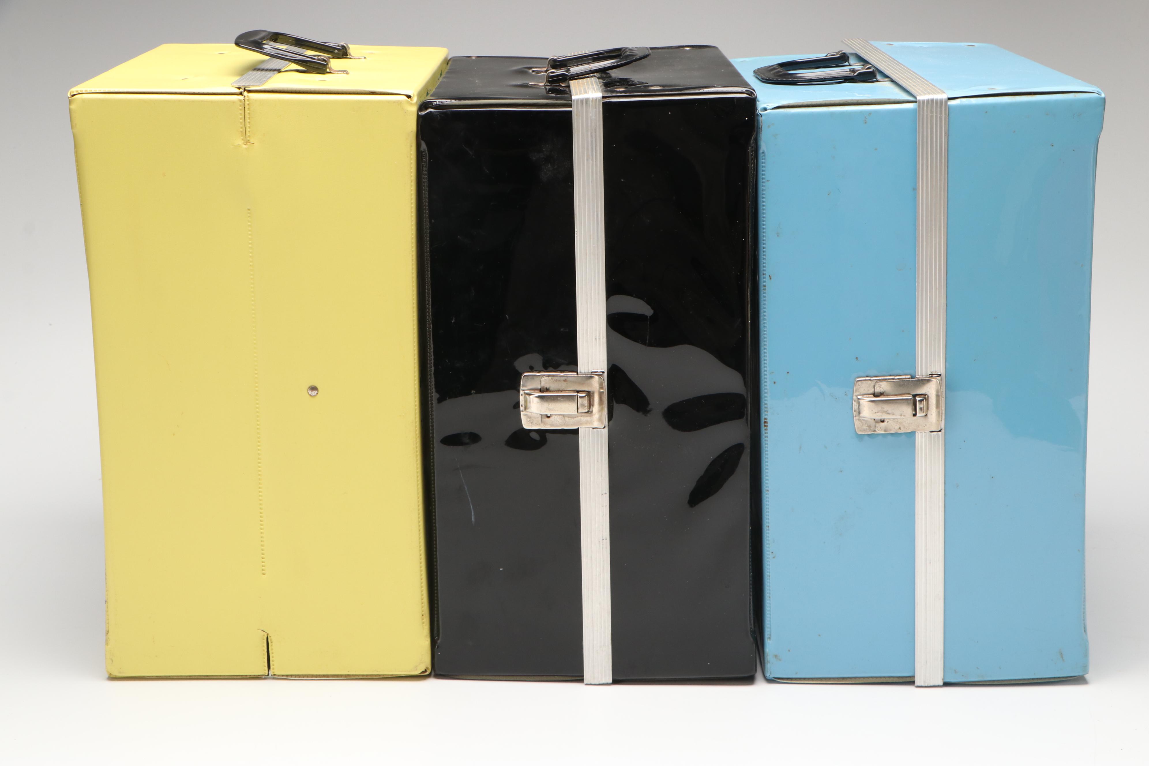 Mattel Barbie Vinyl Doll Trunks, Mid-20th Century