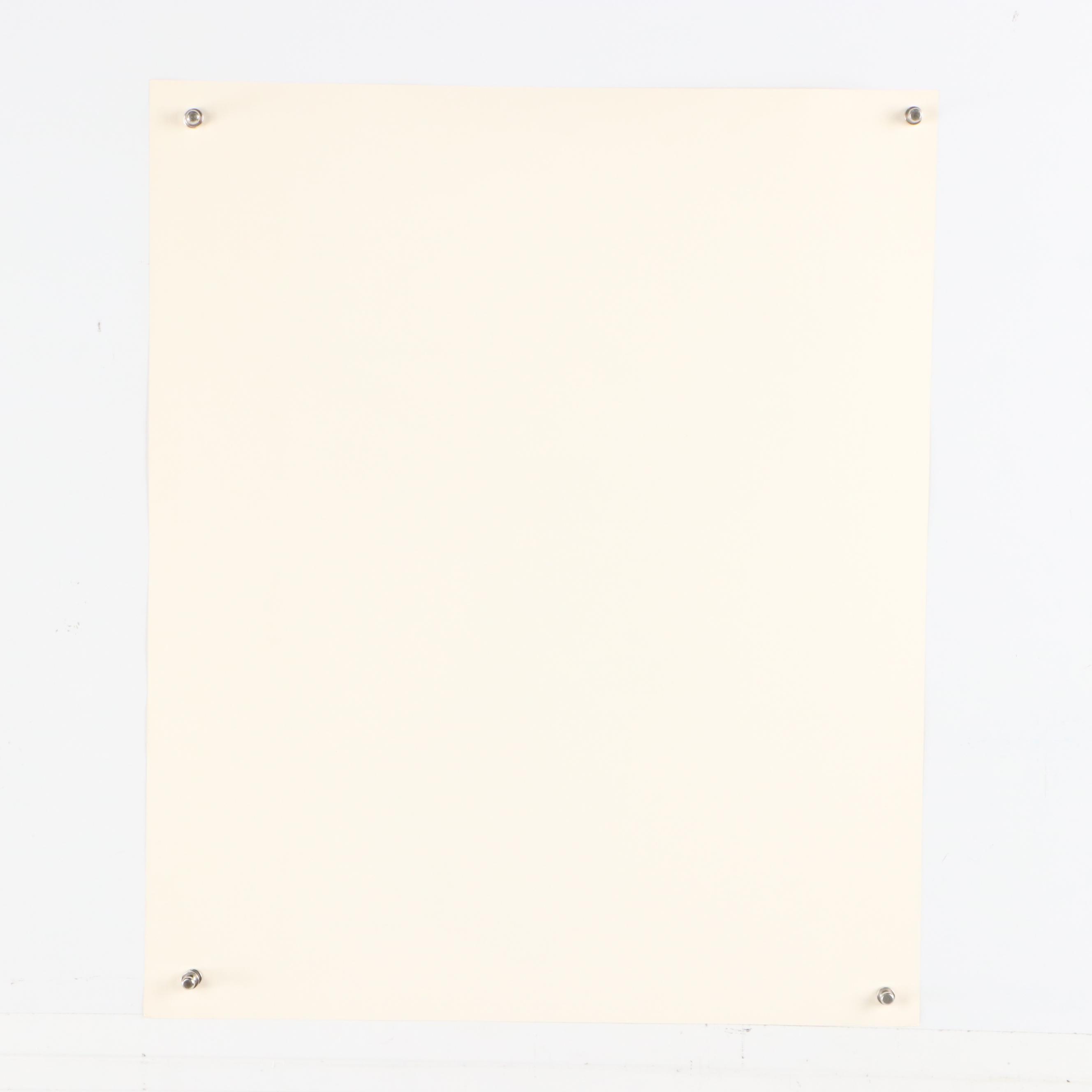 Gene Gray Offset Lithograph "White-Tailed Buck," Circa 1978