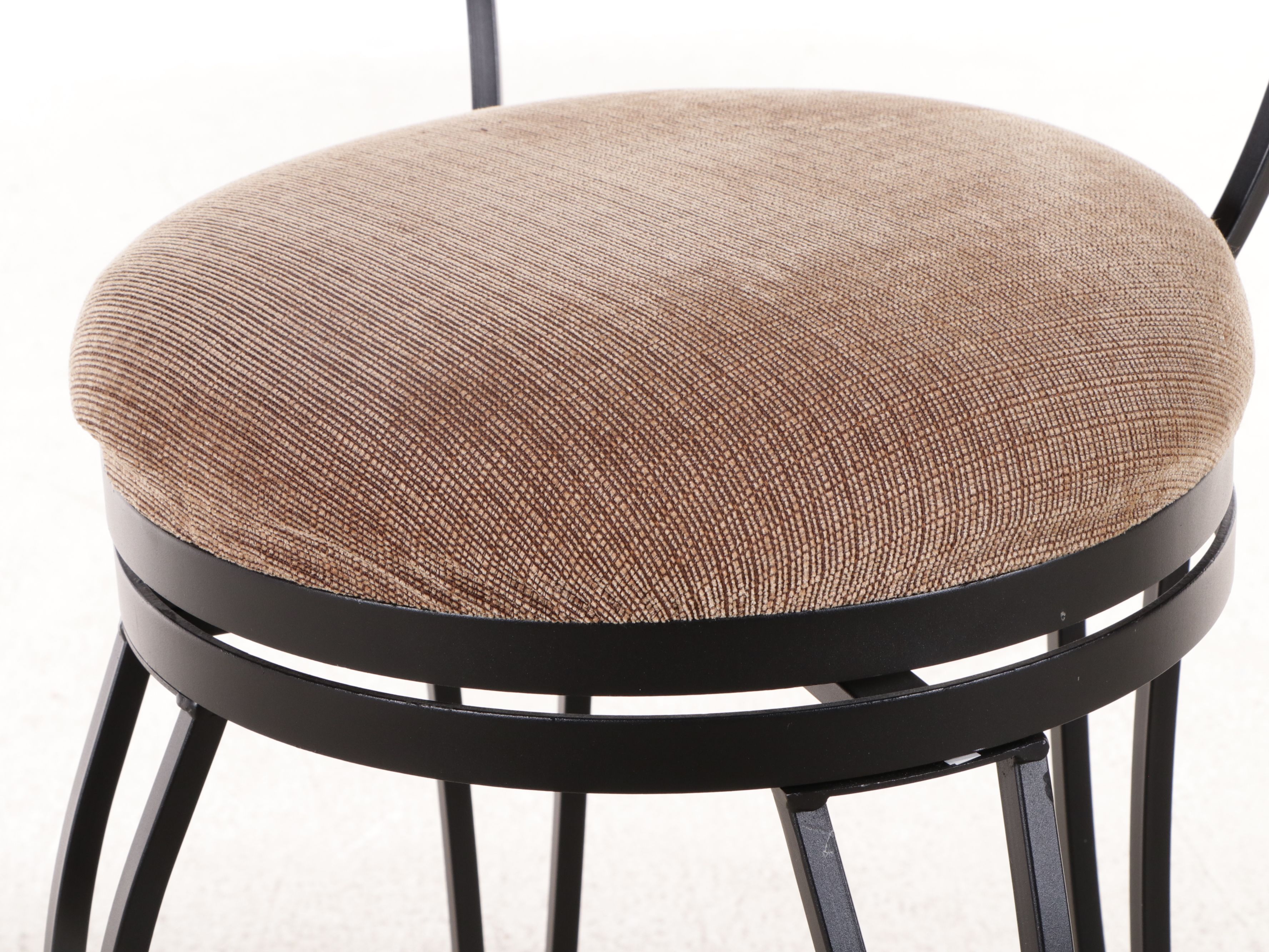 Set of Three Cheyenne Home Furnishings Contemporary Metal Barstools