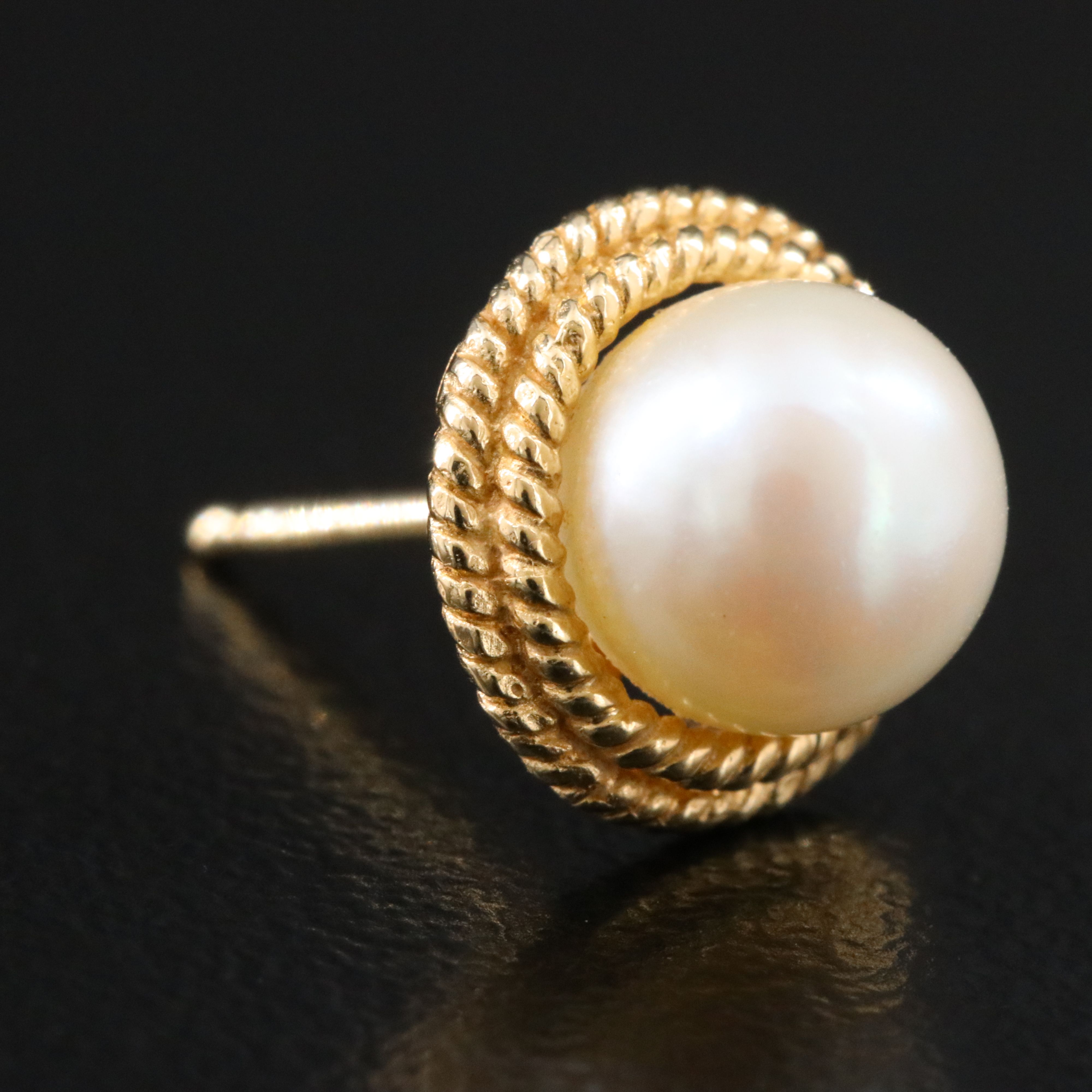 14K Pearl Earrings
