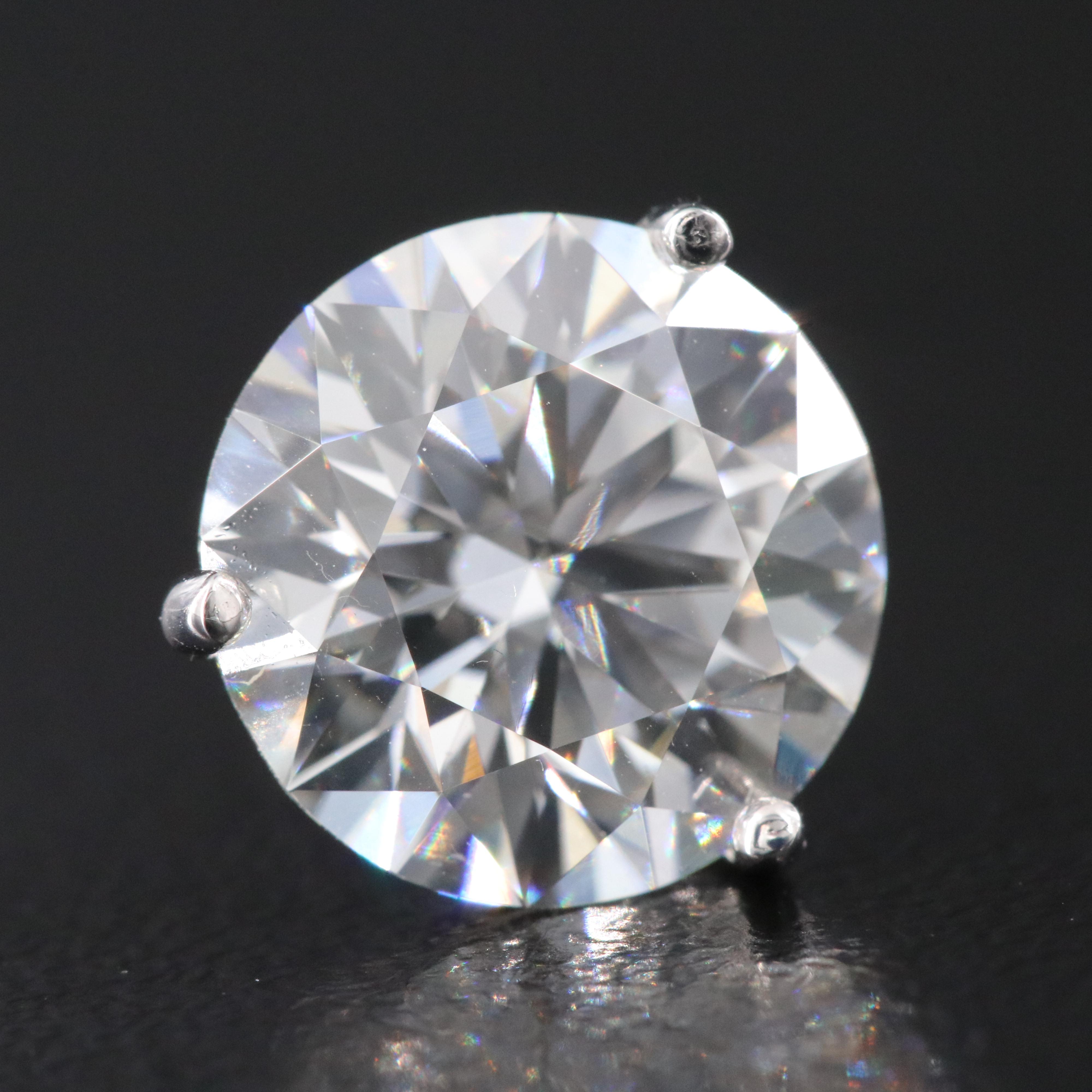 18K 6.00 CTW Lab Grown Diamond Stud Earrings