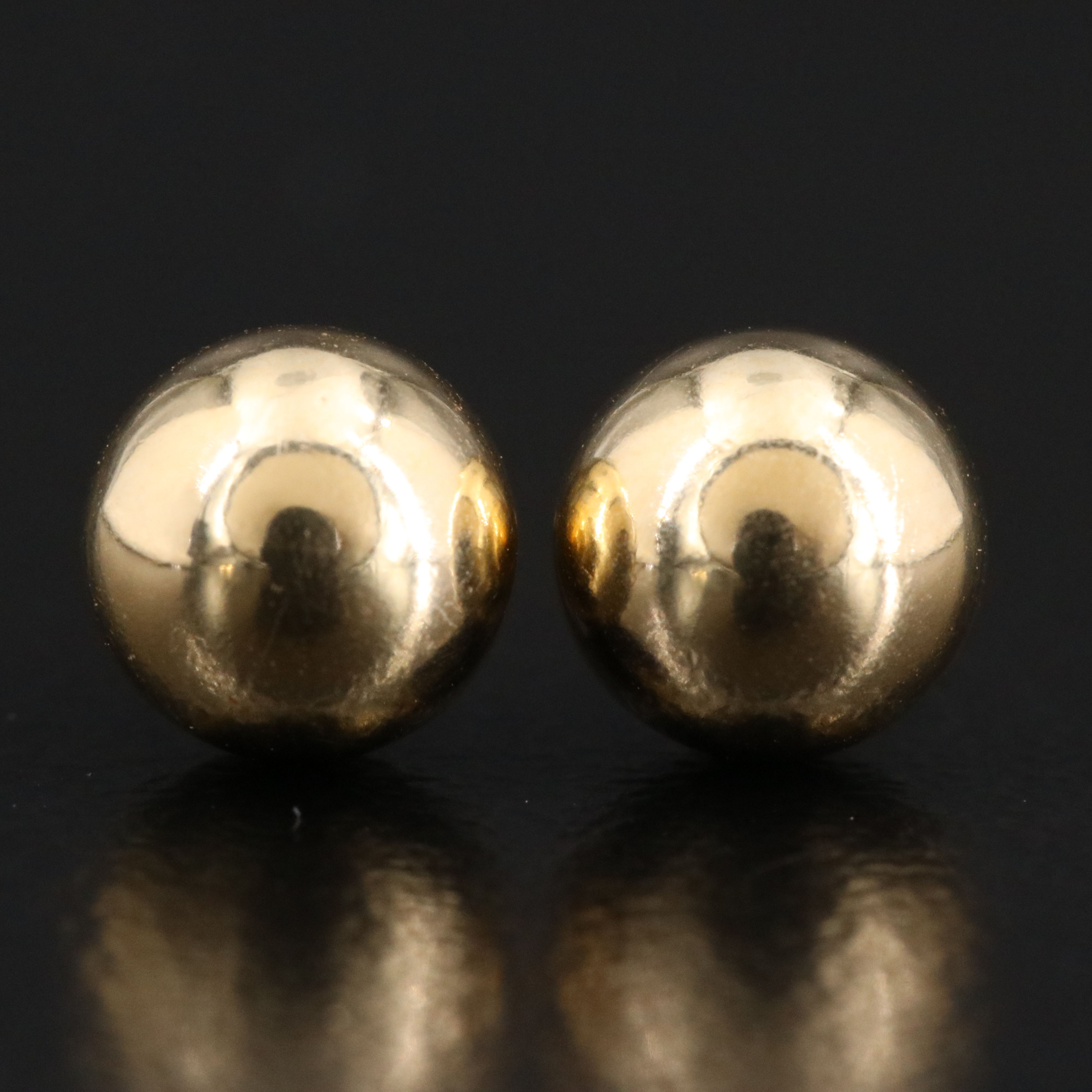 14K Bead Earrings