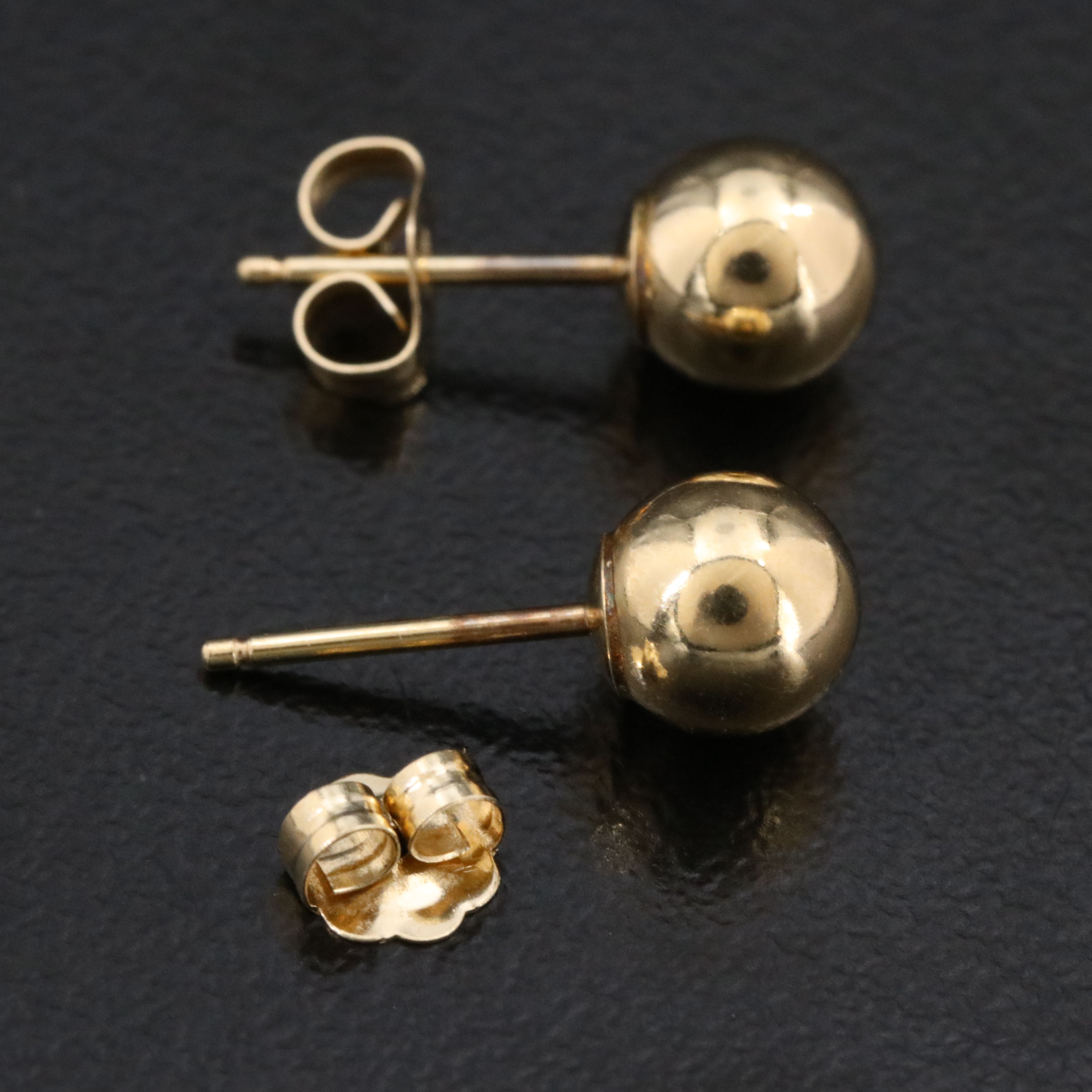 14K Bead Earrings