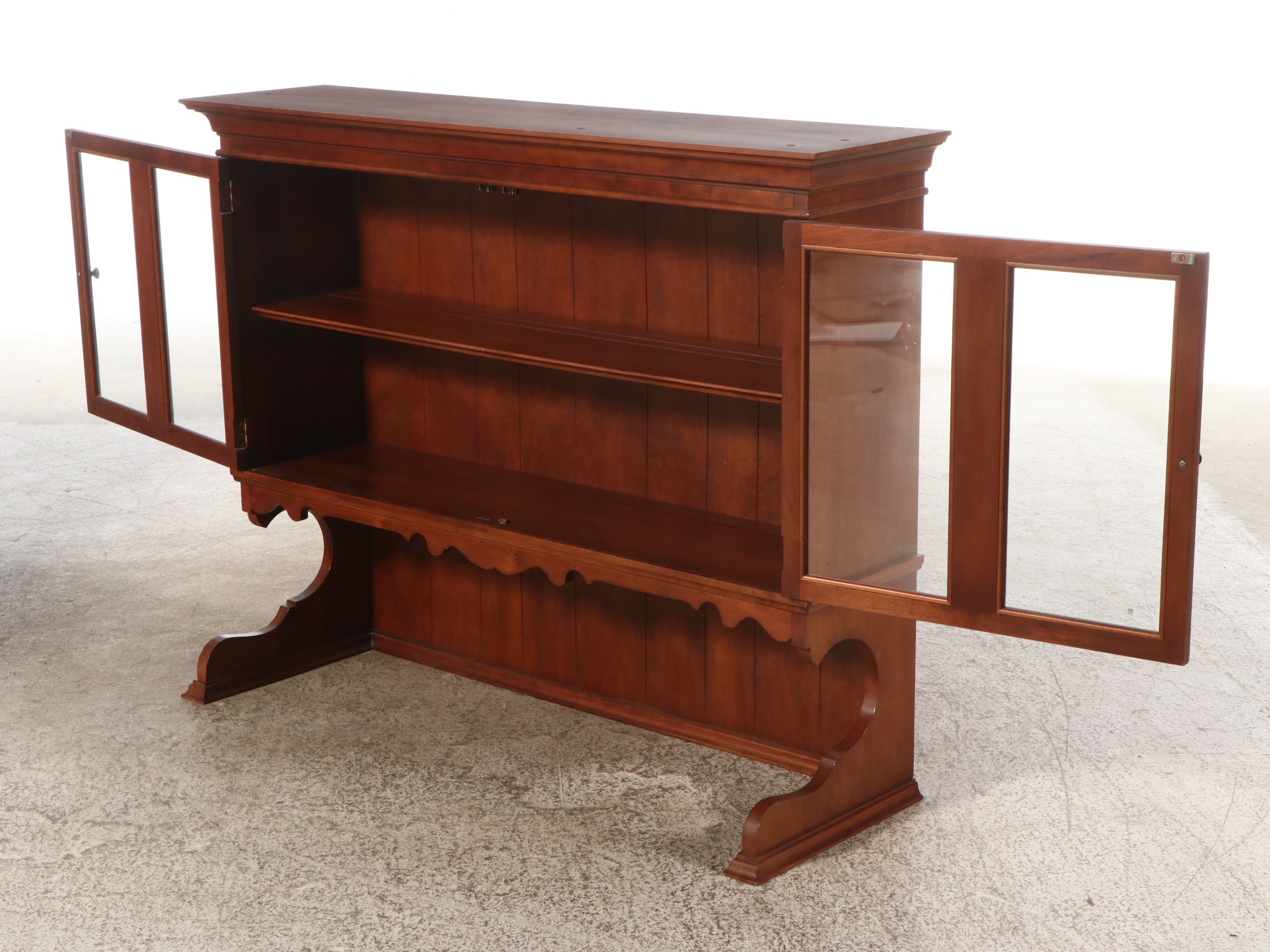 Monitor Furniture Co. Federal Style Cherry China Cabinet