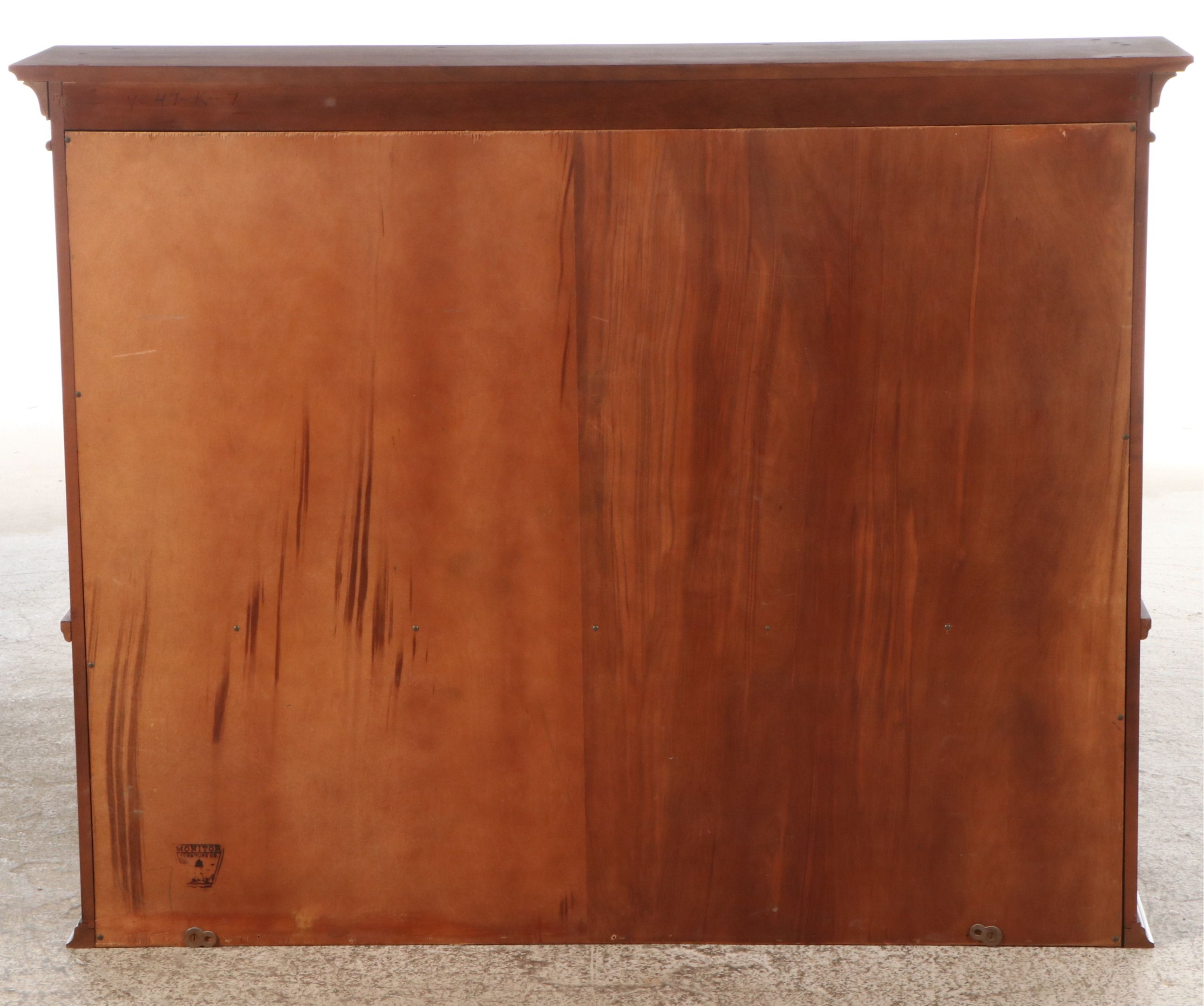 Monitor Furniture Co. Federal Style Cherry China Cabinet