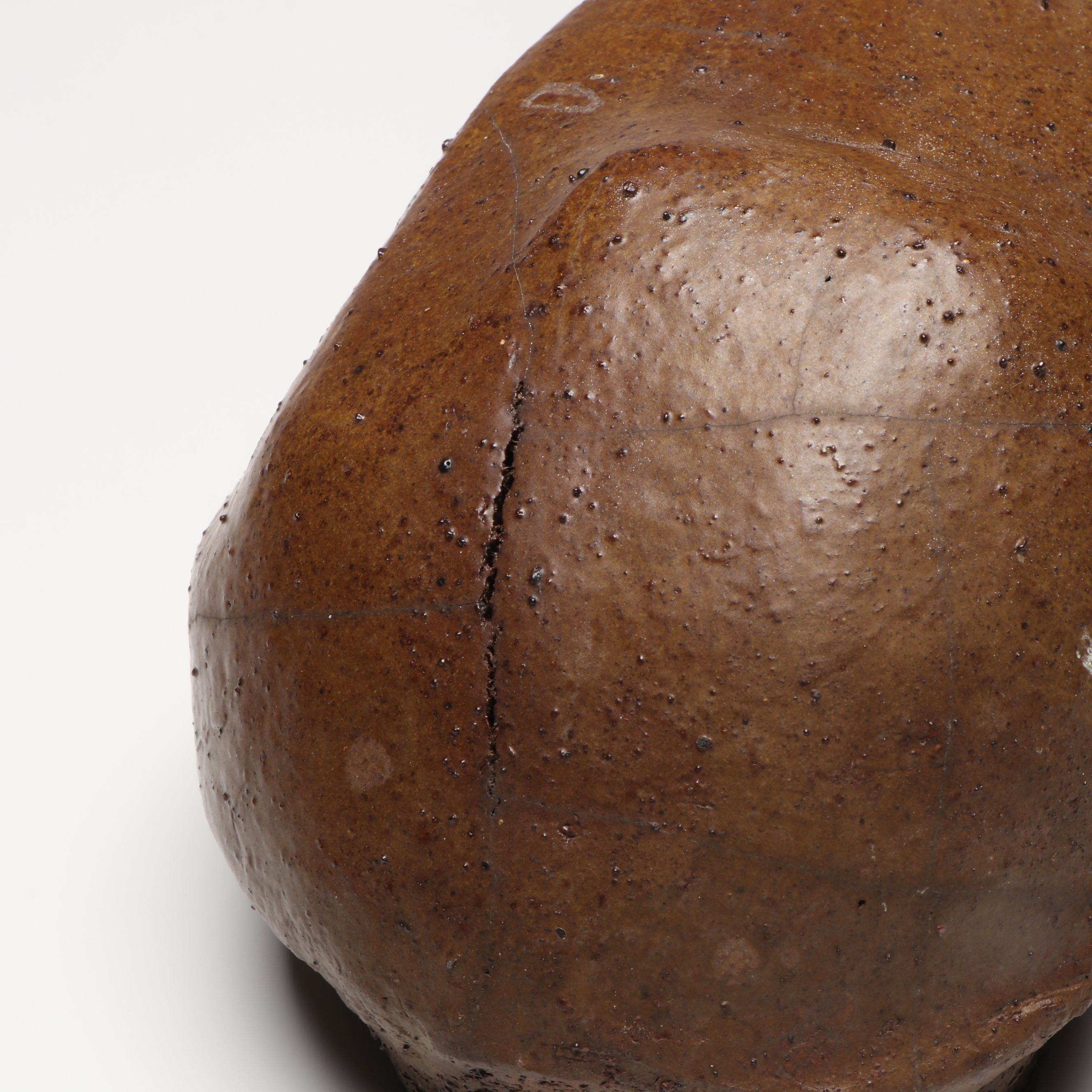 Ohio Sewer Tile Clay Resting Deer Sculpture, Late 19th to Early 20th Century