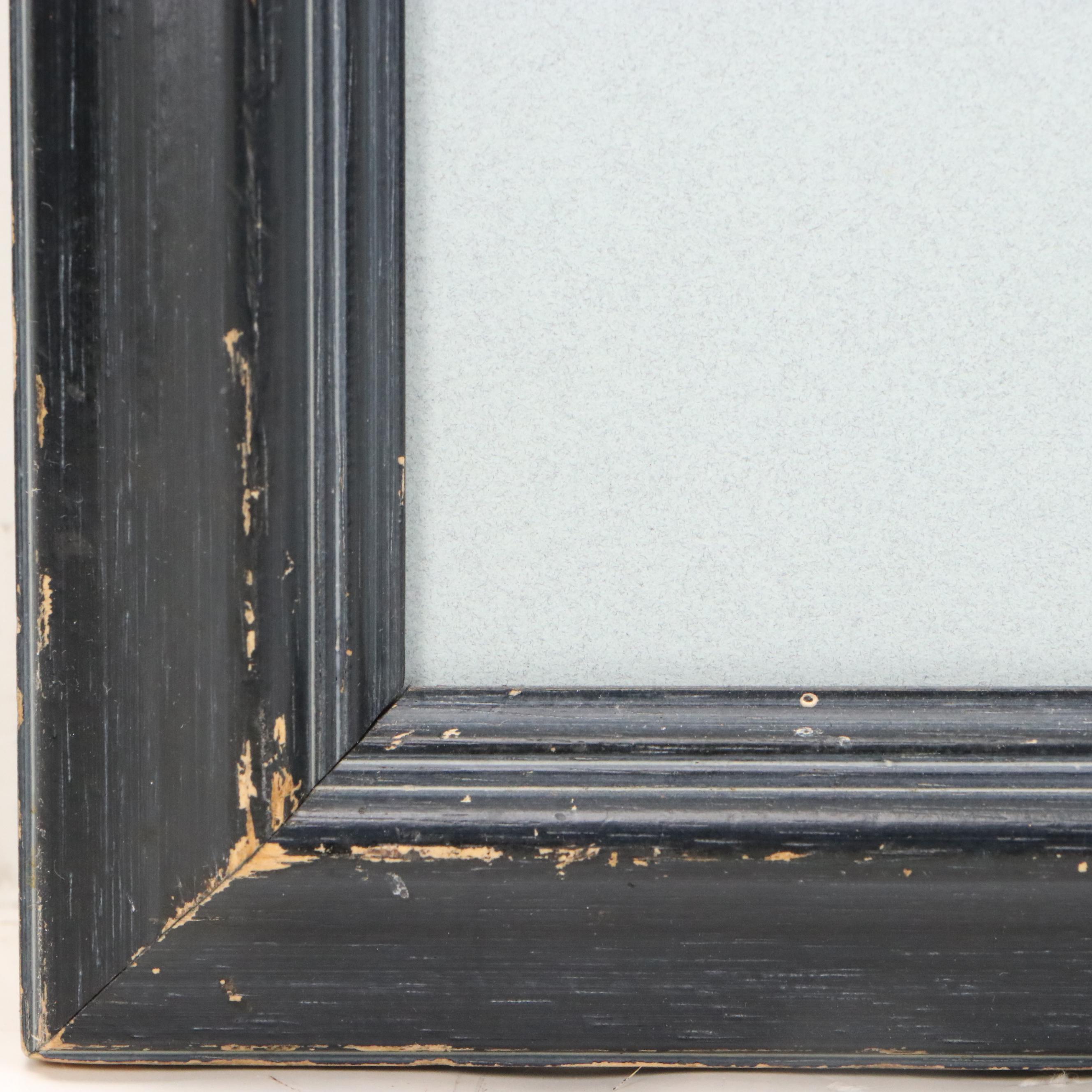 Sandra Deneault Floral Monotype in Blue, 1988