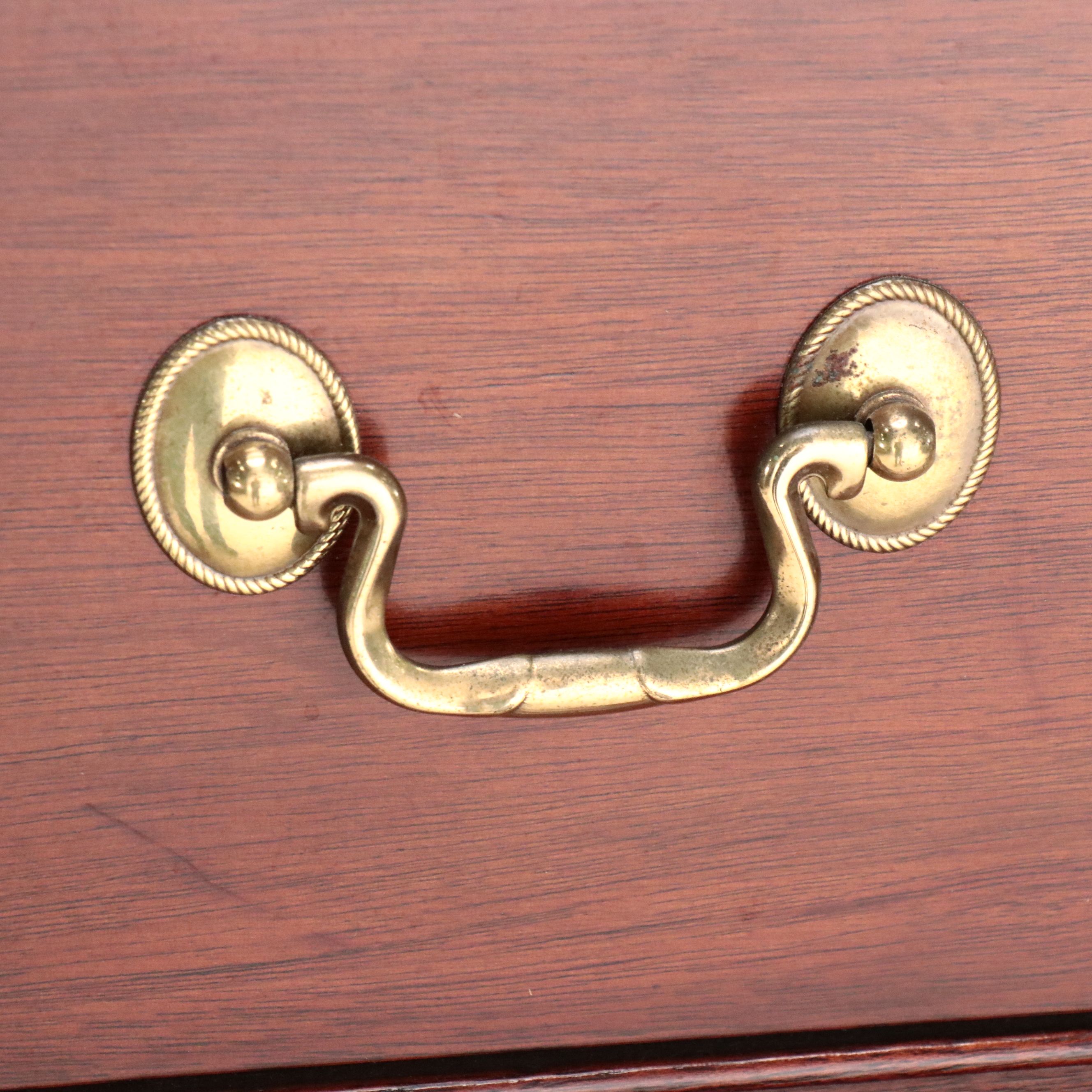 Hickory Chair James River Collection Chippendale Style Mahogany Chest on Chest