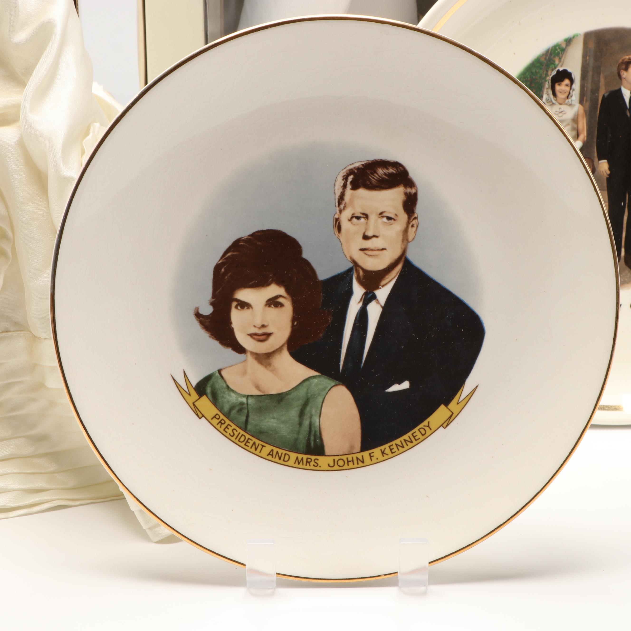 Franklin Heirloom Dolls "The Jackie Doll" and More Kennedy Family Memorabilia