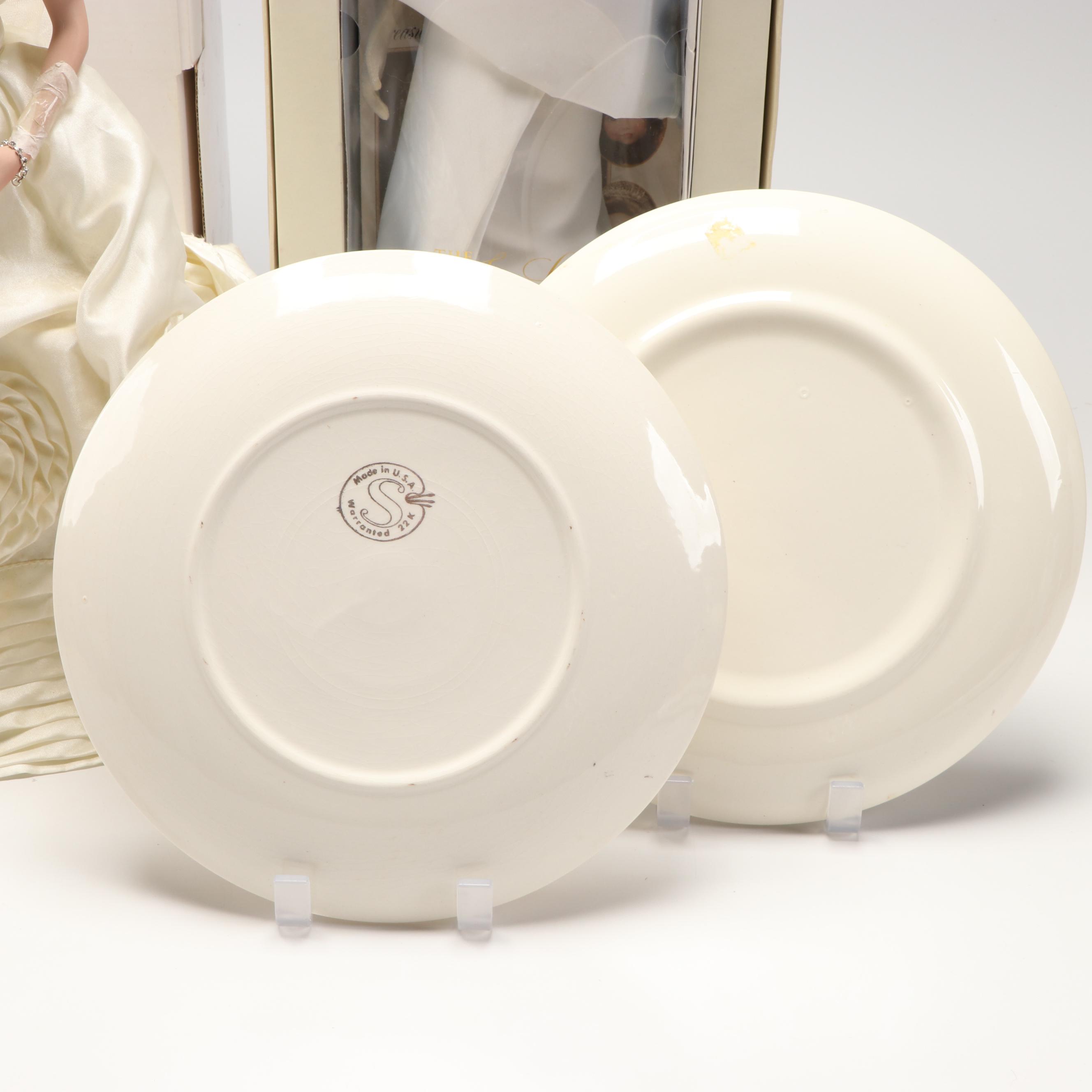 Franklin Heirloom Dolls "The Jackie Doll" and More Kennedy Family Memorabilia