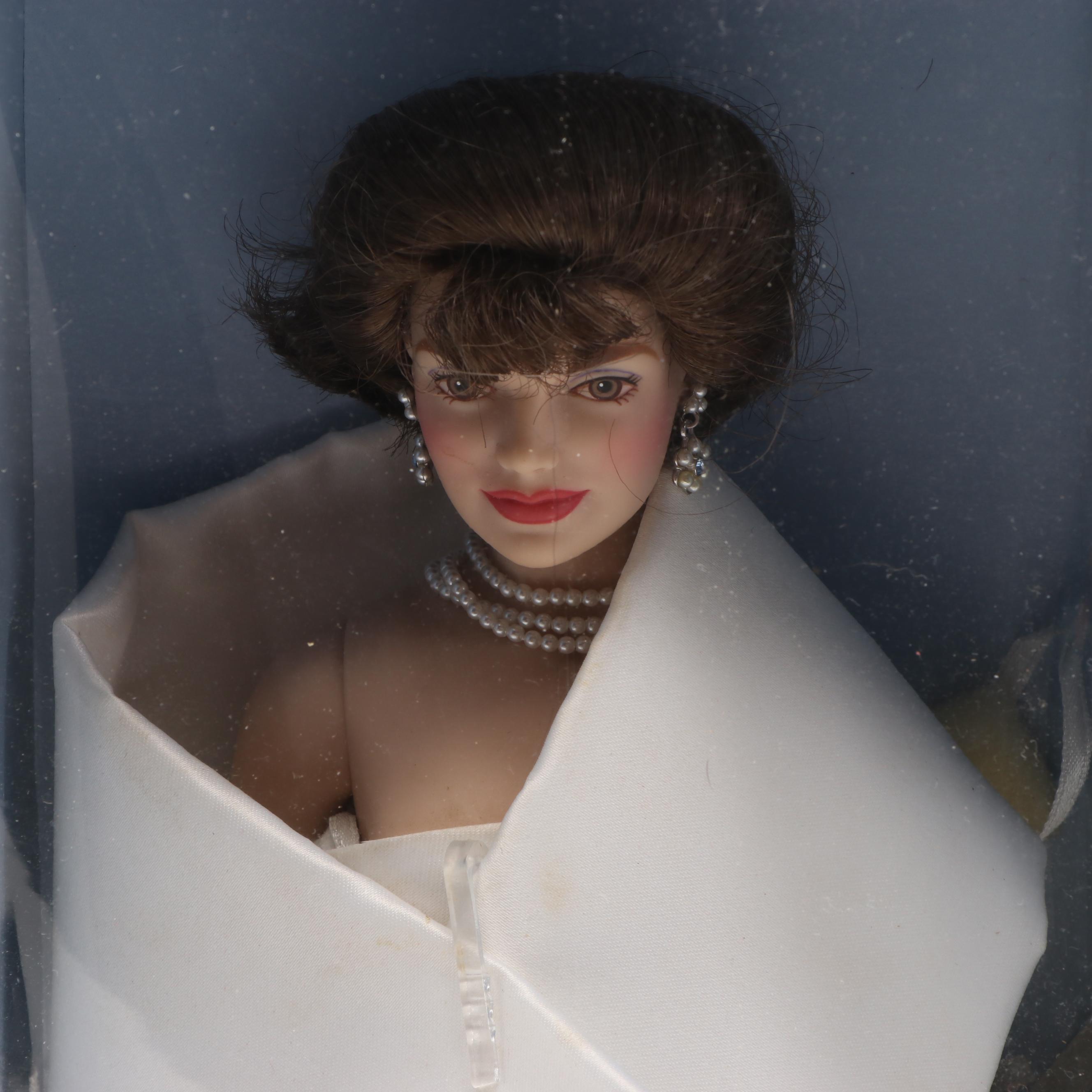 Franklin Heirloom Dolls "The Jackie Doll" and More Kennedy Family Memorabilia