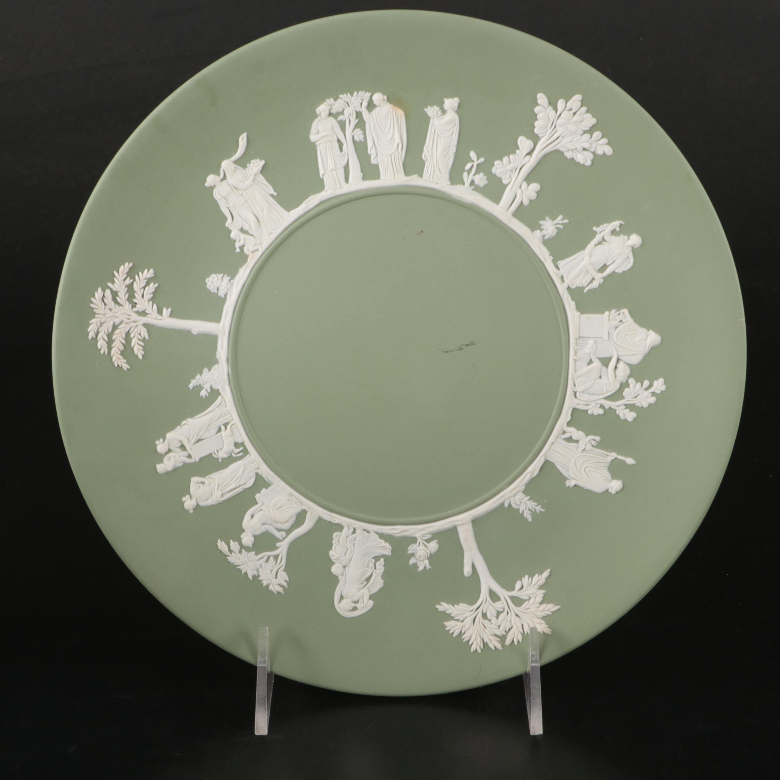 Wedgwood Jasperware Shakers, Teapot, Glass Juice Cups, and More Tableware