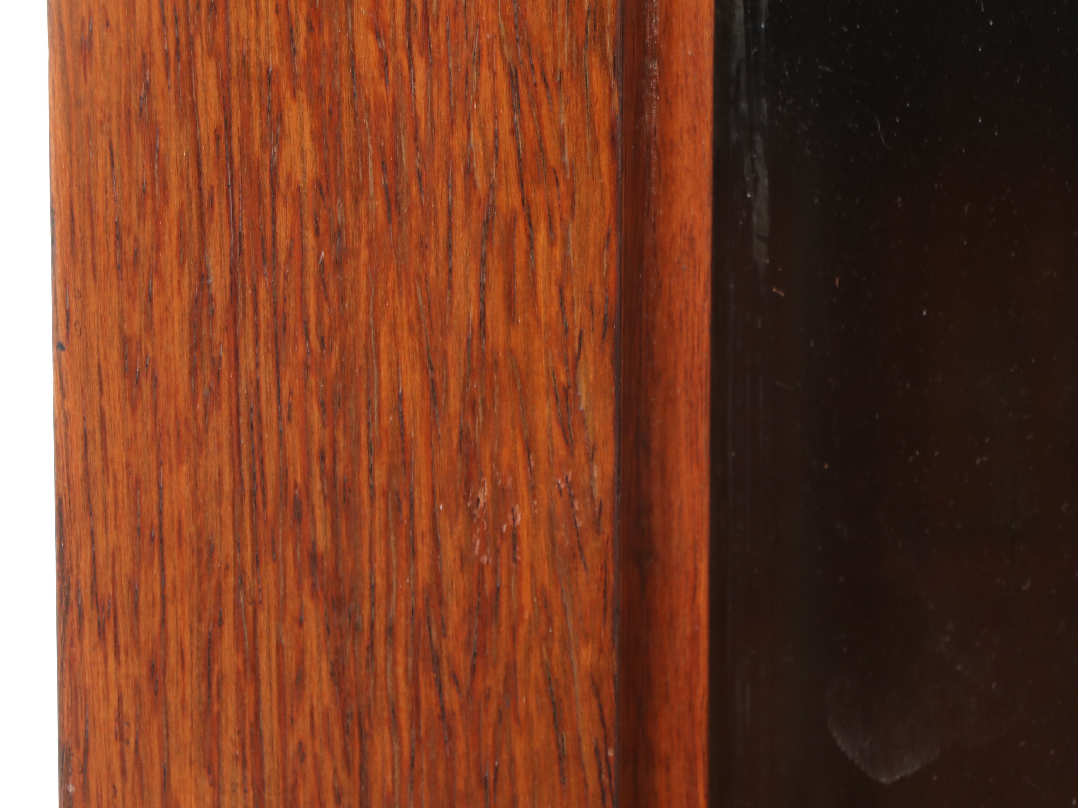 American Victorian Walnut Secretary Bookcase, Late 19th Century