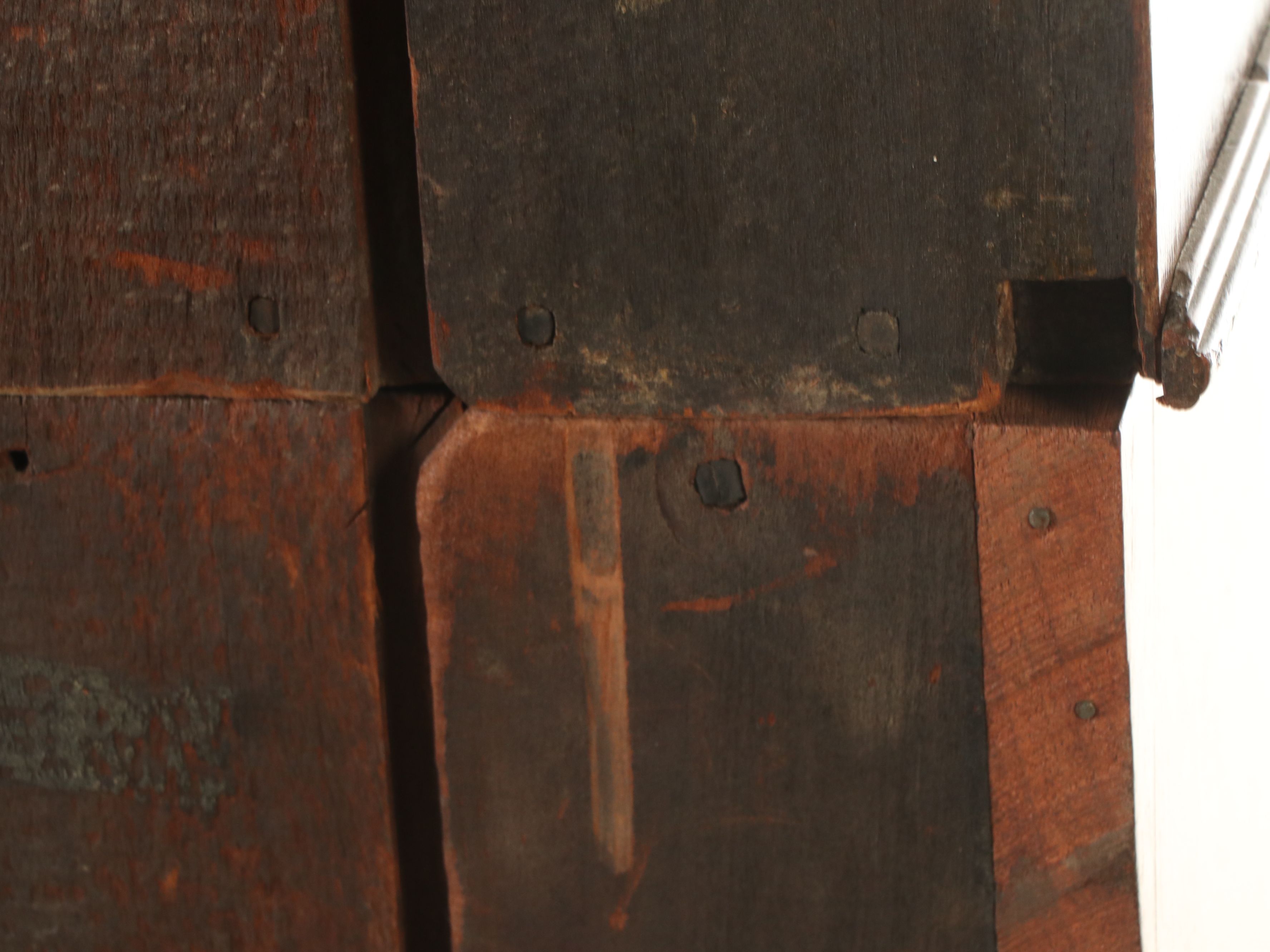 American Victorian Walnut Secretary Bookcase, Late 19th Century