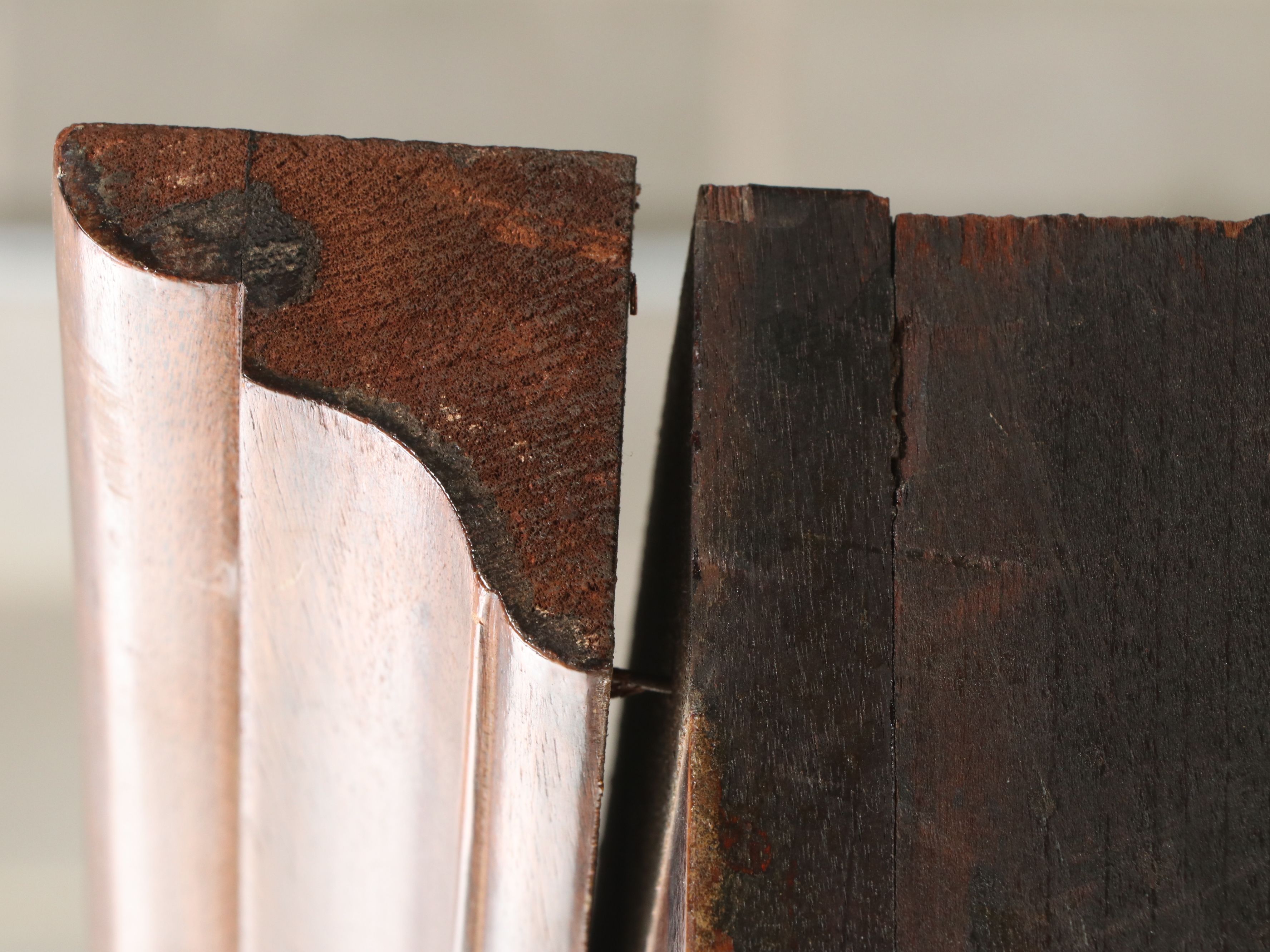 American Victorian Walnut Secretary Bookcase, Late 19th Century
