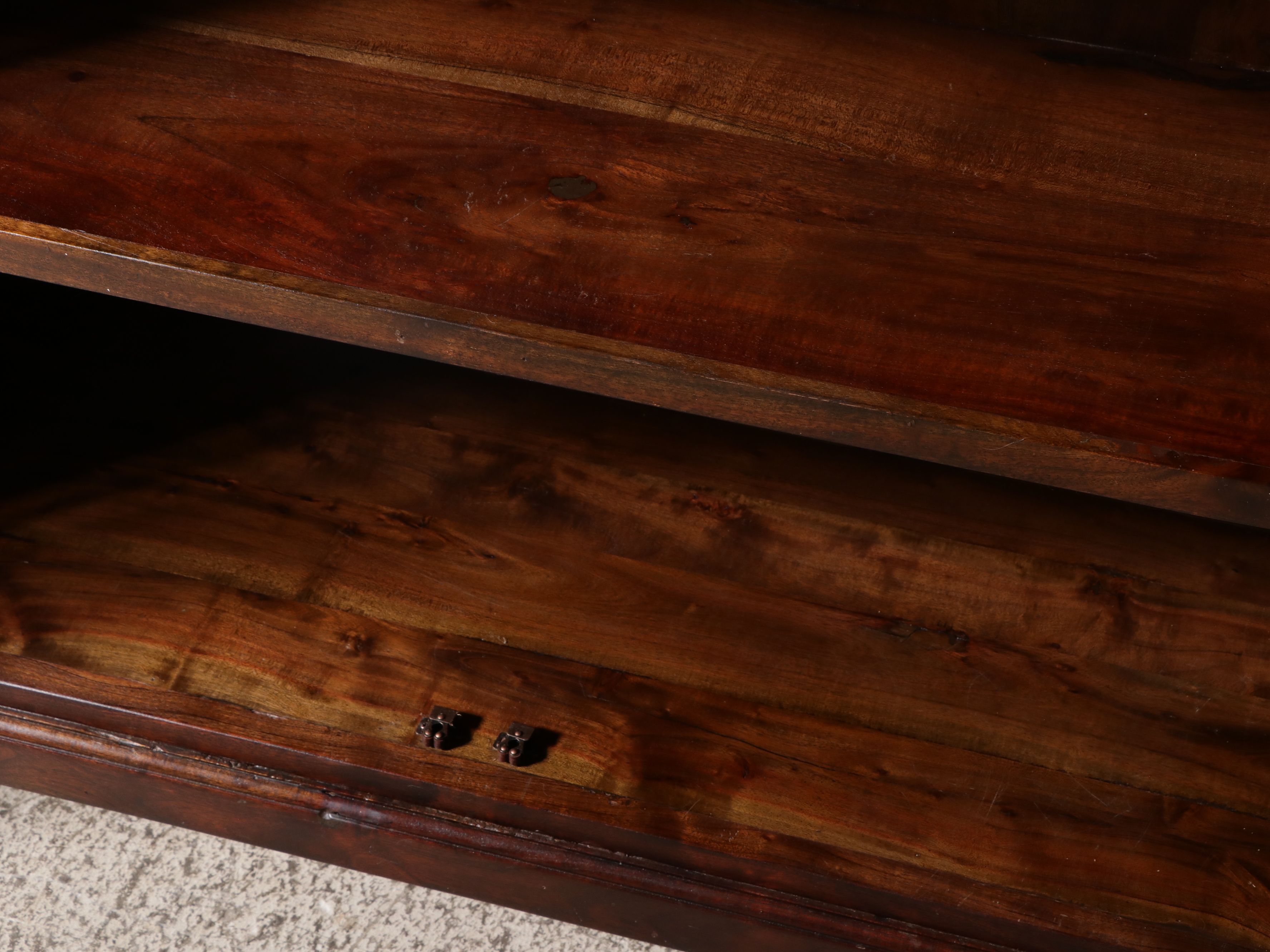 Arhaus Craftsman Style Walnut Finish Media Cabinet