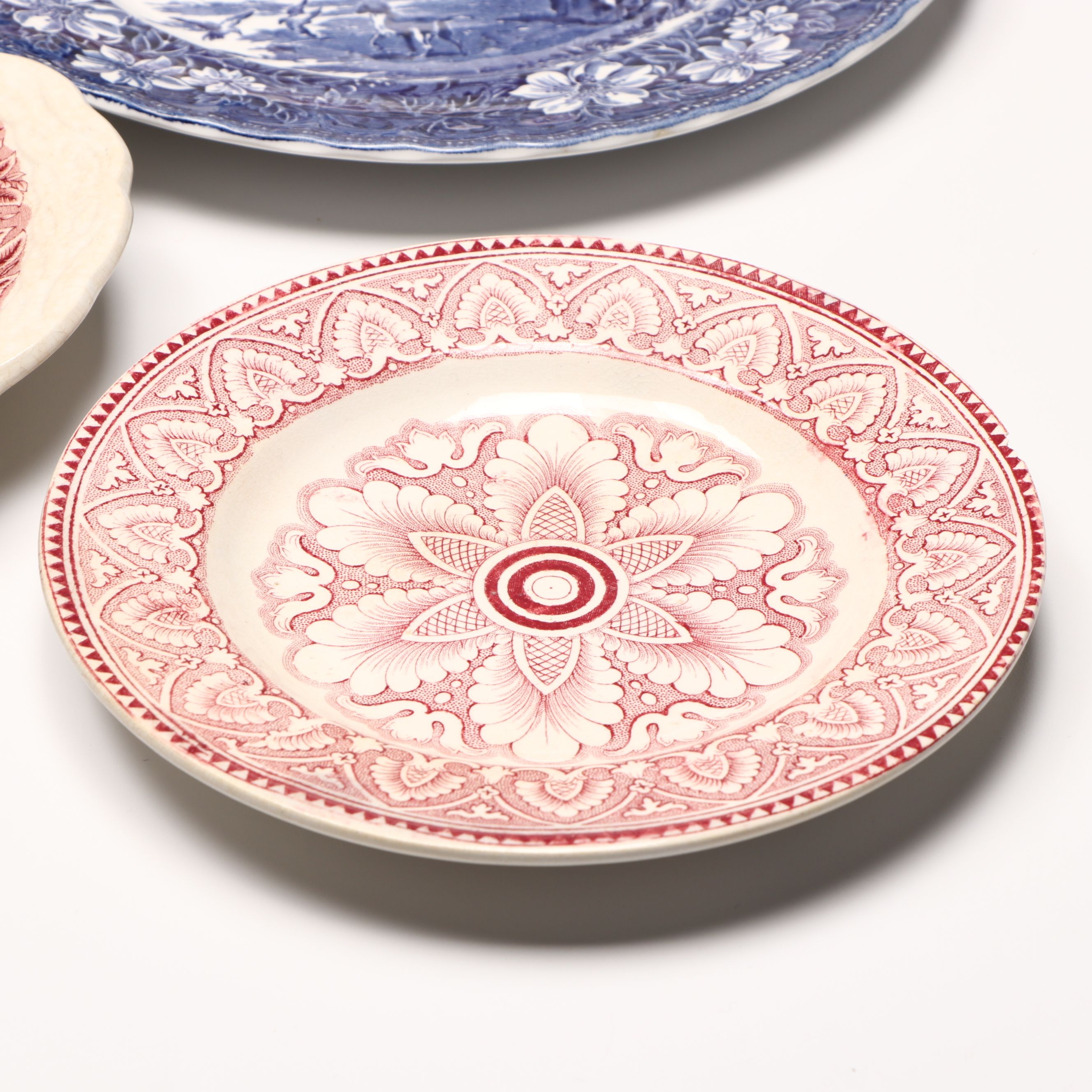 Franciscan "Countryside" and Other Transferware Ceramic Tableware