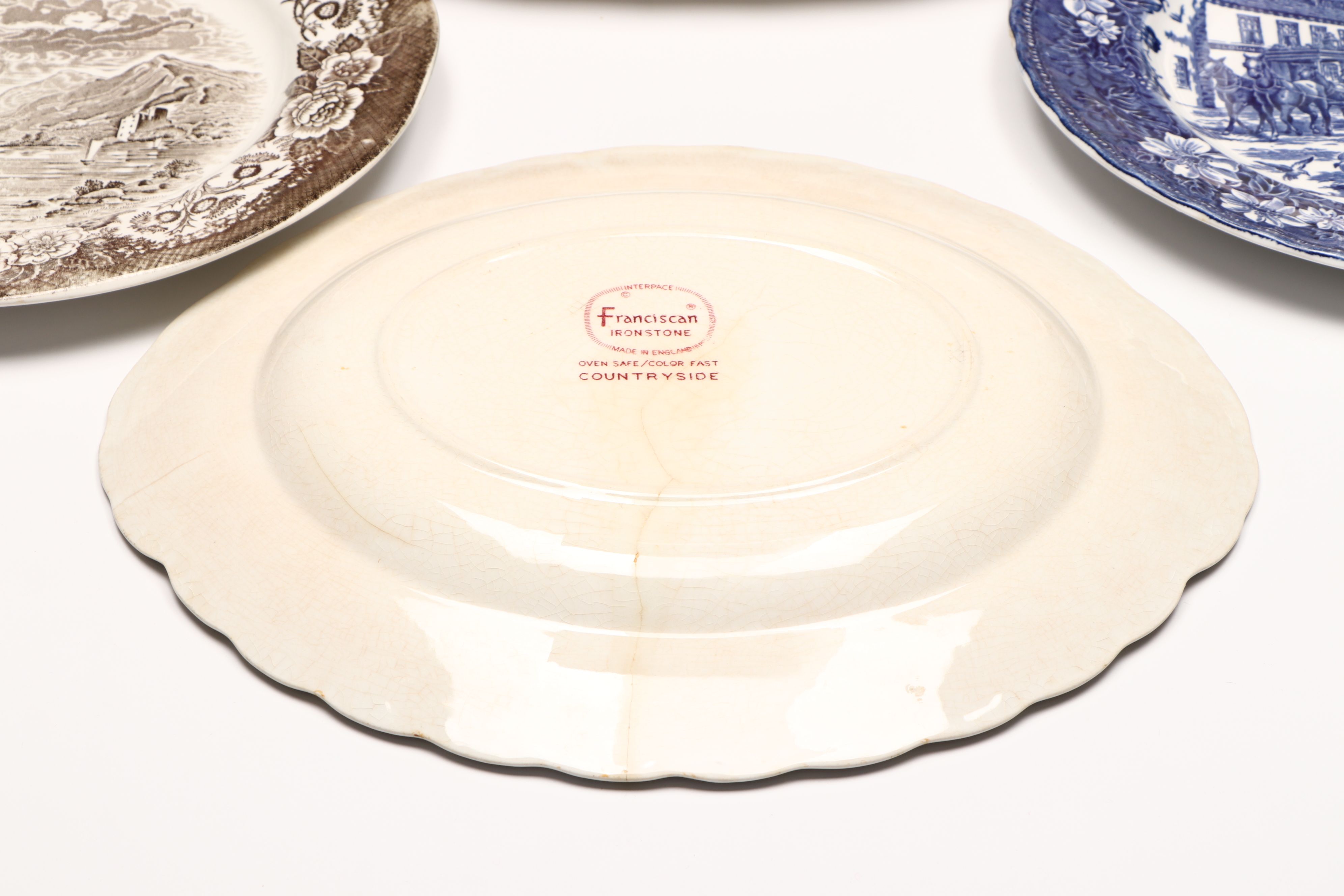 Franciscan "Countryside" and Other Transferware Ceramic Tableware