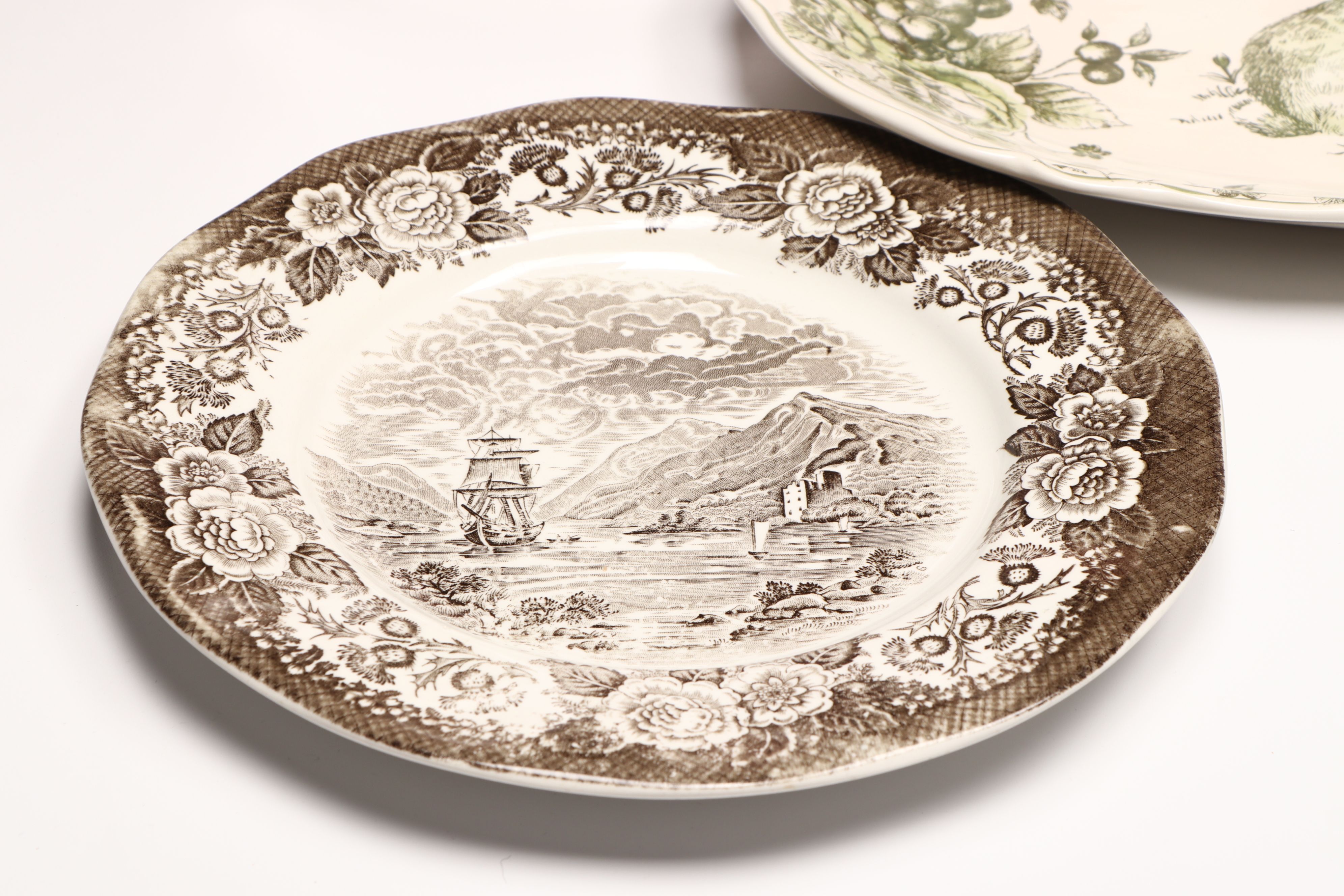 Franciscan "Countryside" and Other Transferware Ceramic Tableware