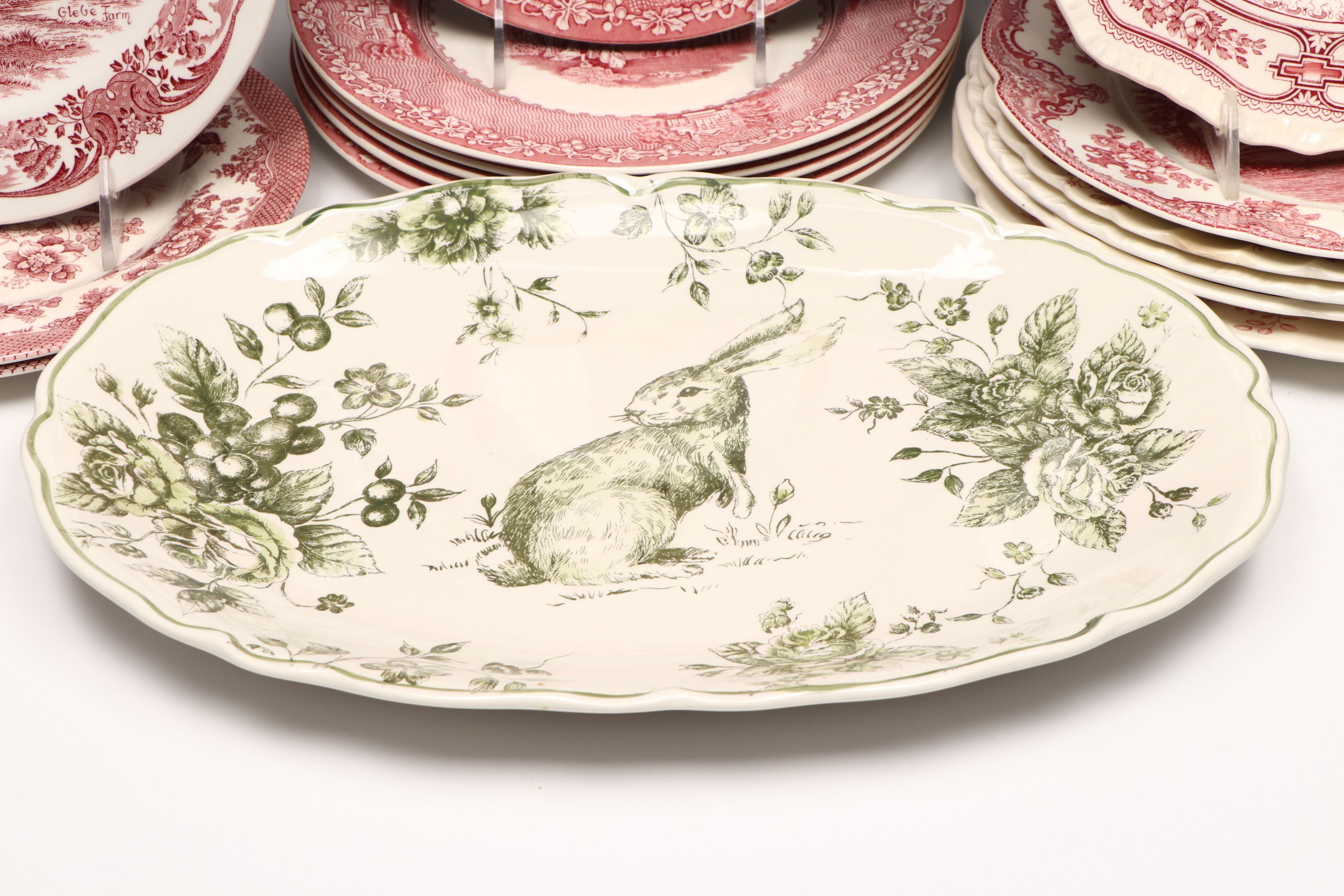 Franciscan "Countryside" and Other Transferware Ceramic Tableware