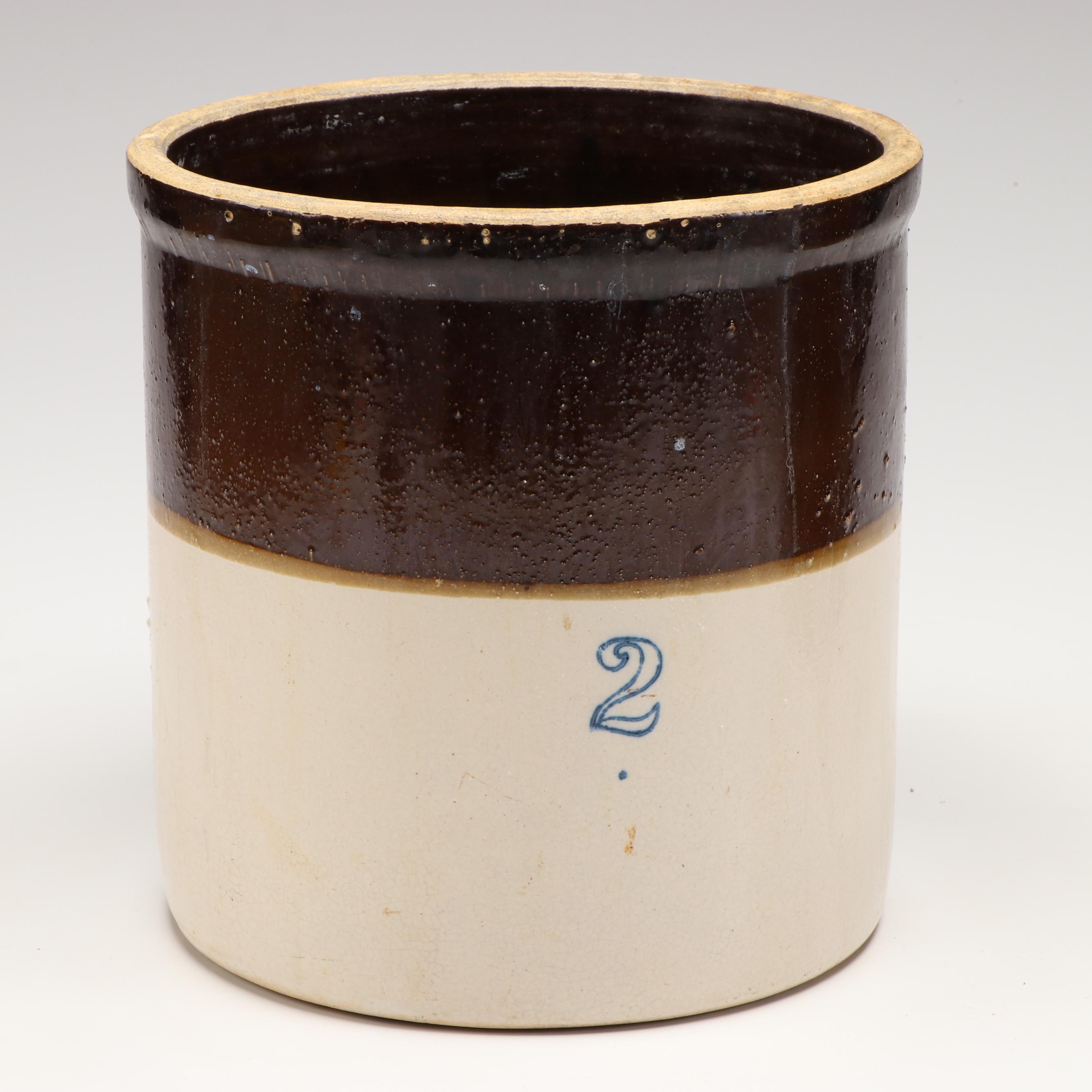 Salt Glazed Crock, Wooden Rolling Pins, and More Kitchenware