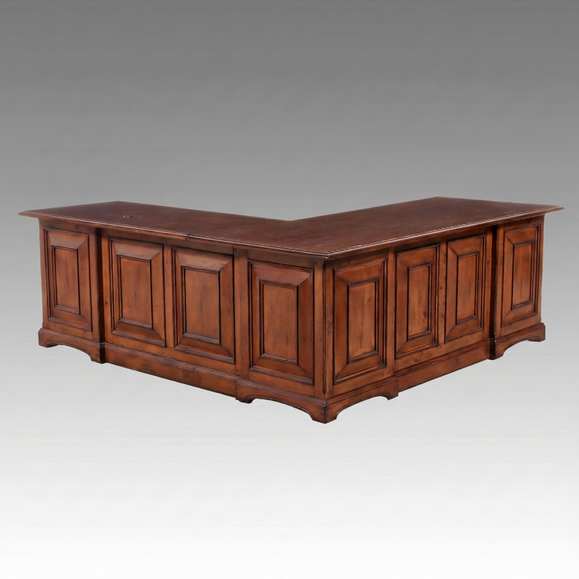 Louis Philippe Style L-Shaped Desk