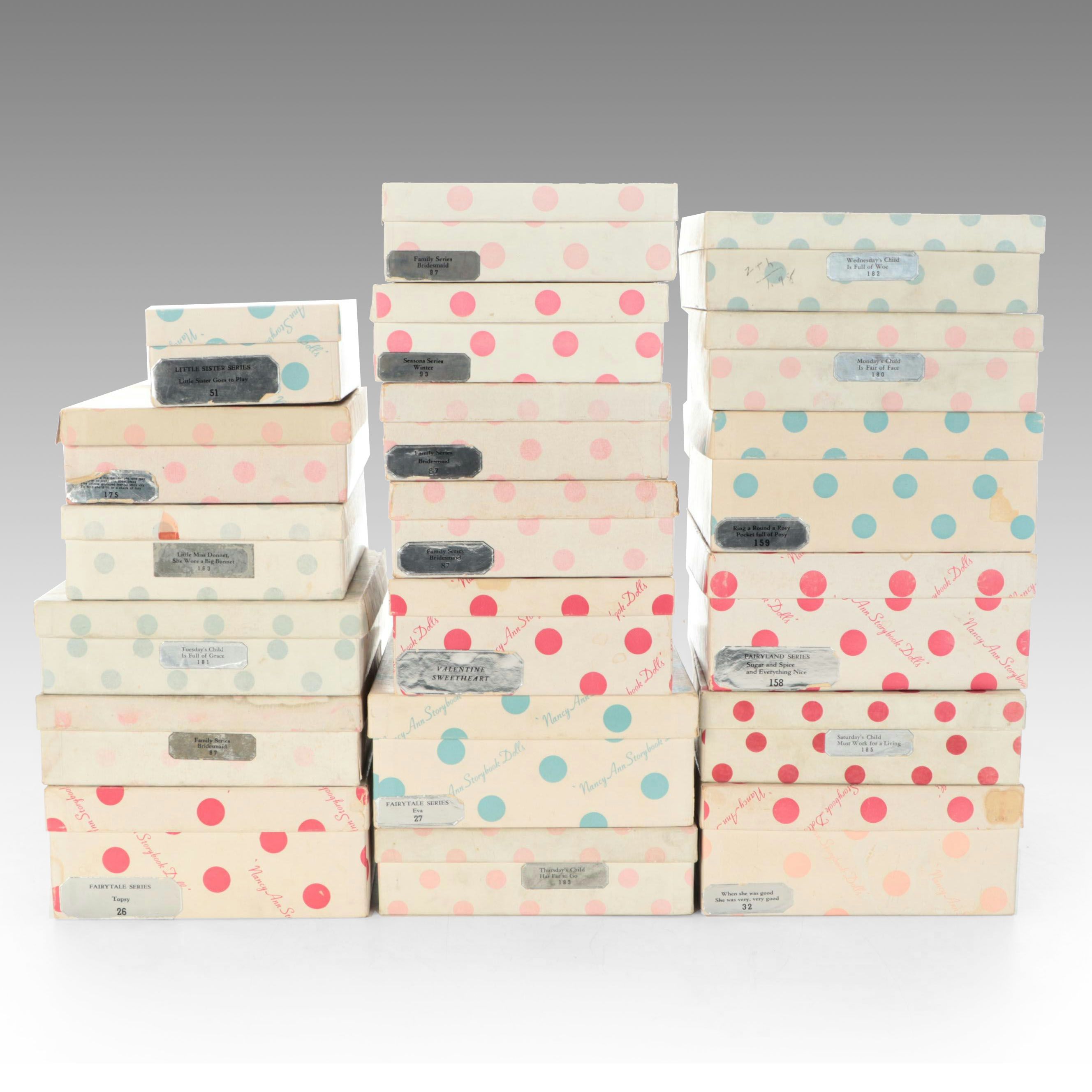 Nancy Ann "Storybook Dolls" and Other Bisque Dolls