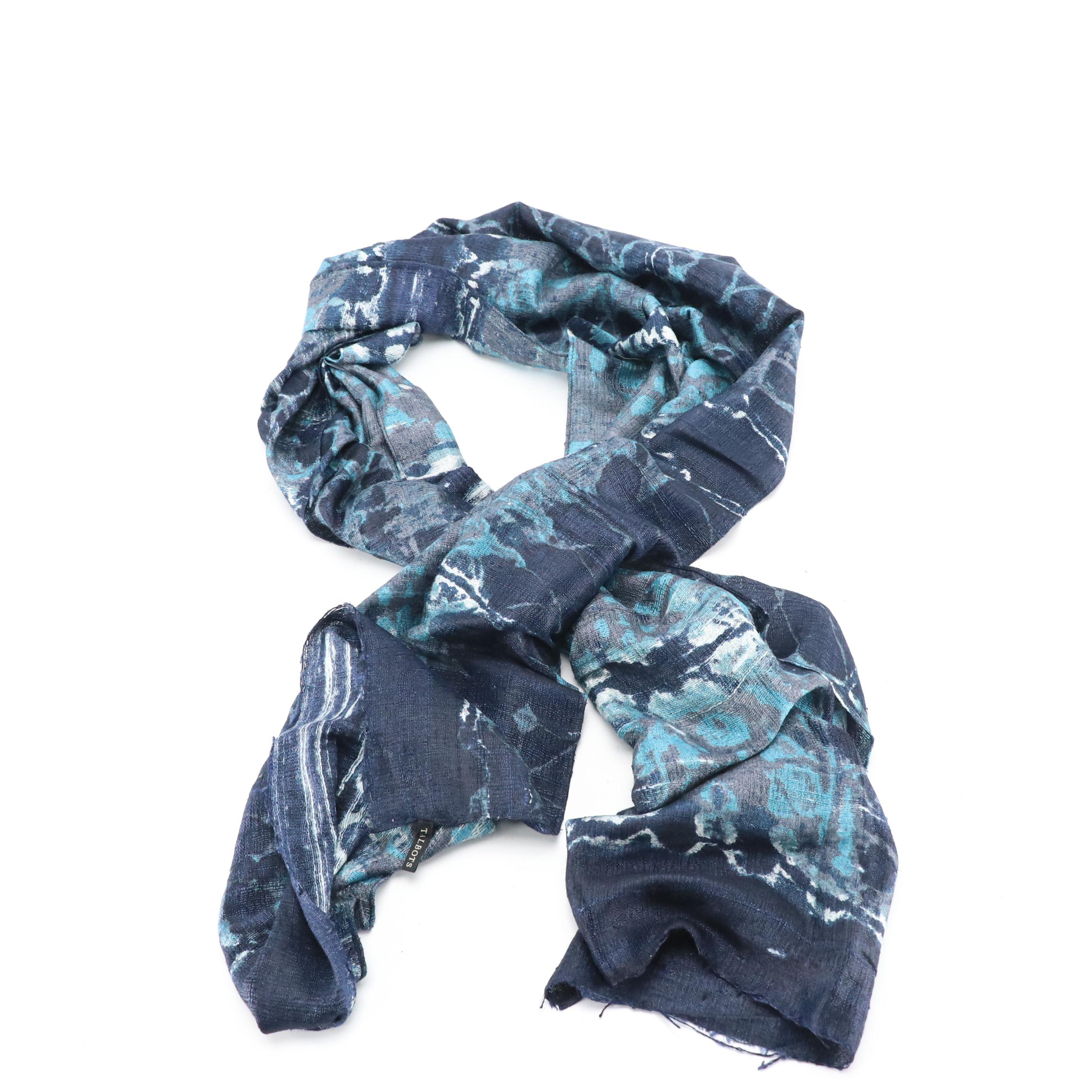 Chloe, Echo, Vera and Other Printed Scarves in Silk and Fabric