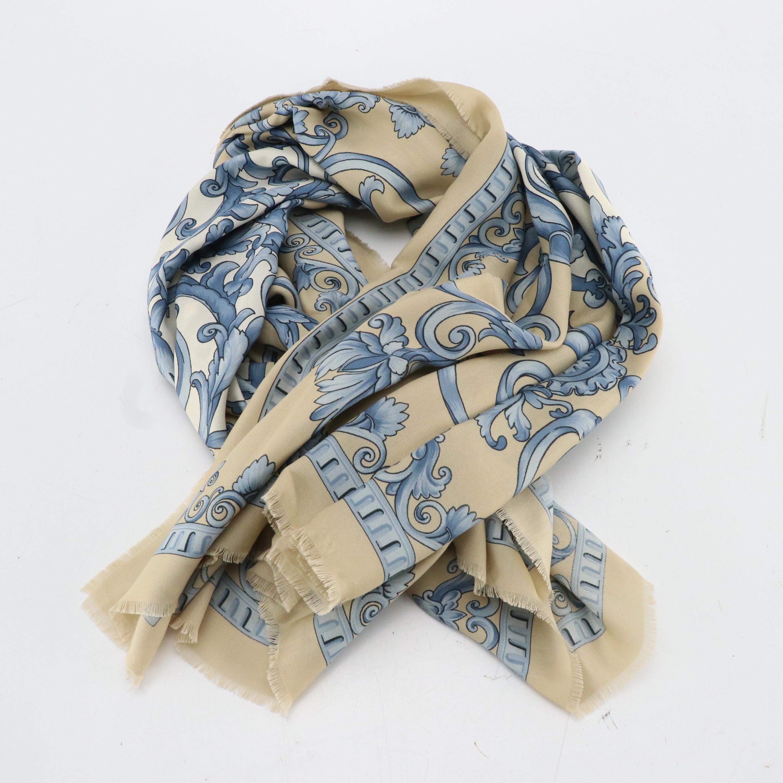 Chloe, Echo, Vera and Other Printed Scarves in Silk and Fabric