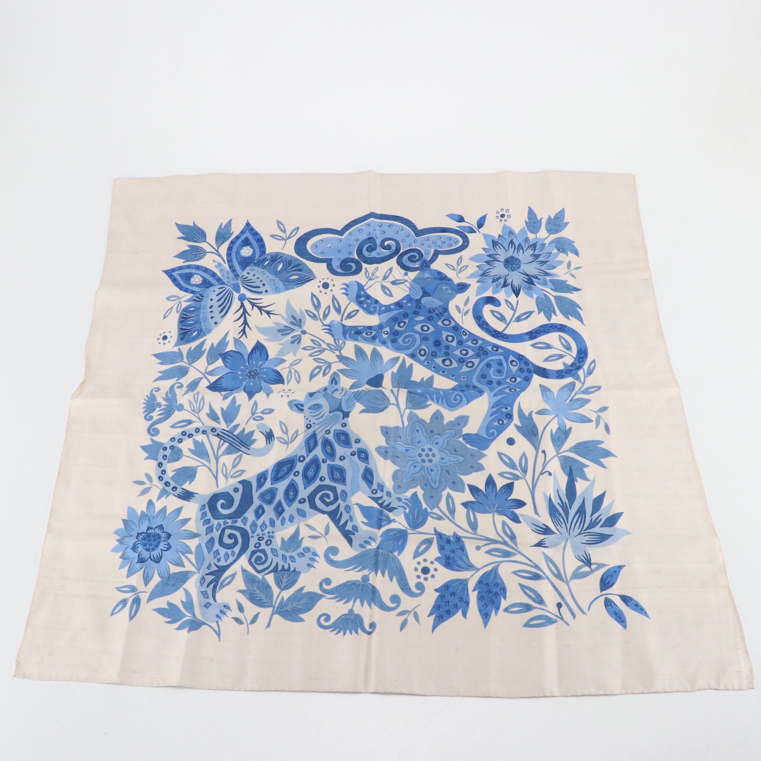 Chloe, Echo, Vera and Other Printed Scarves in Silk and Fabric