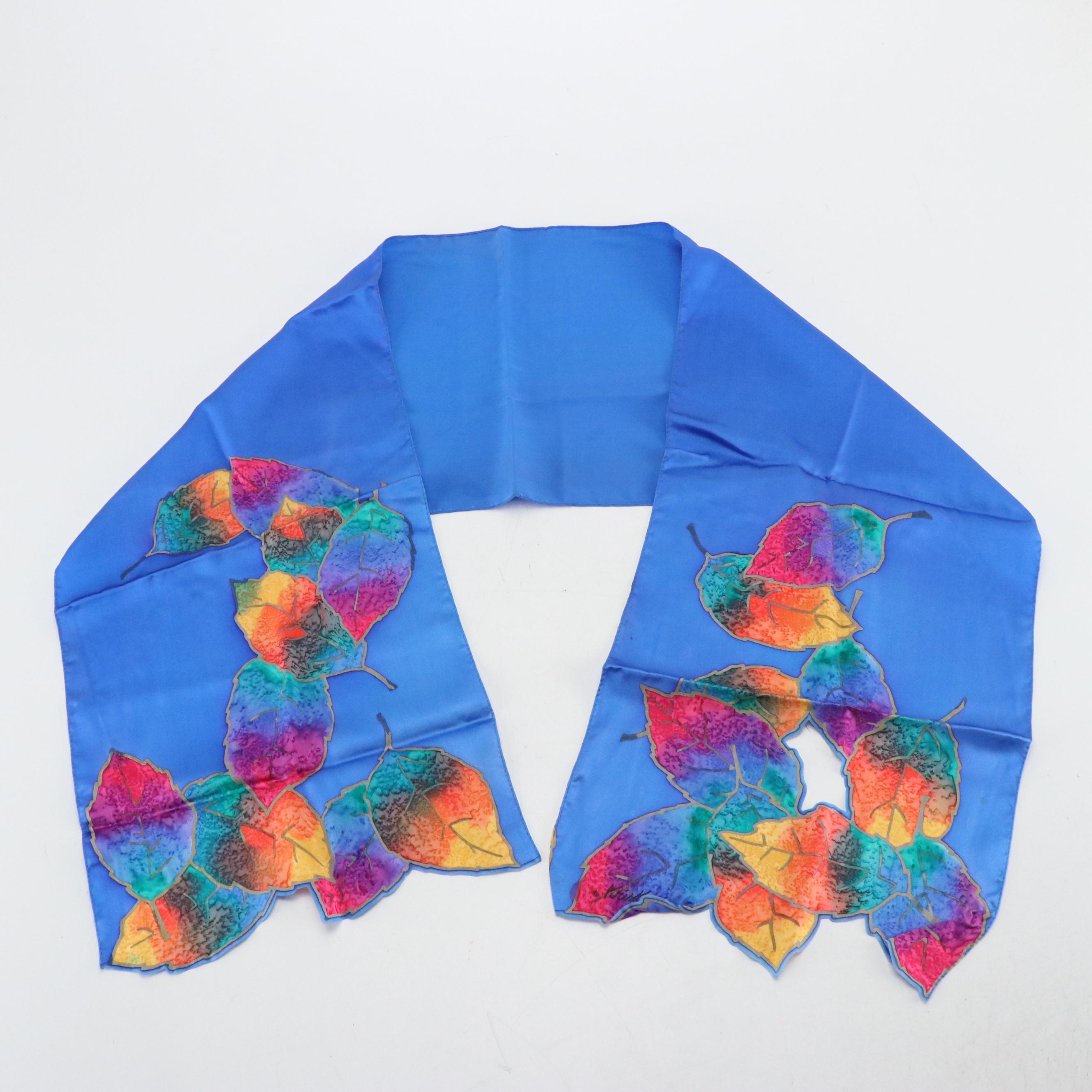 Chloe, Echo, Vera and Other Printed Scarves in Silk and Fabric