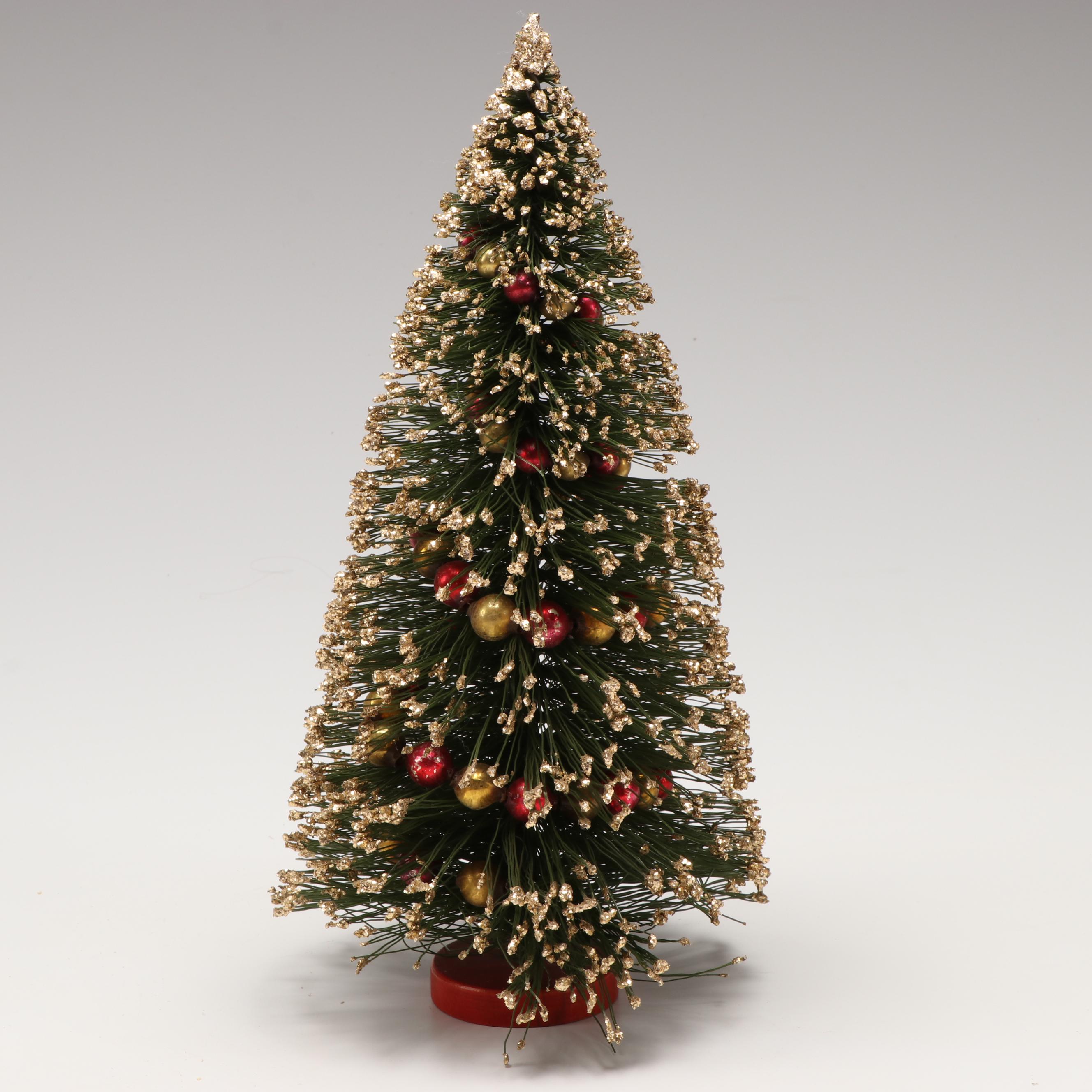 St. Nick Miniature Christmas Tree, Mid-20th Century