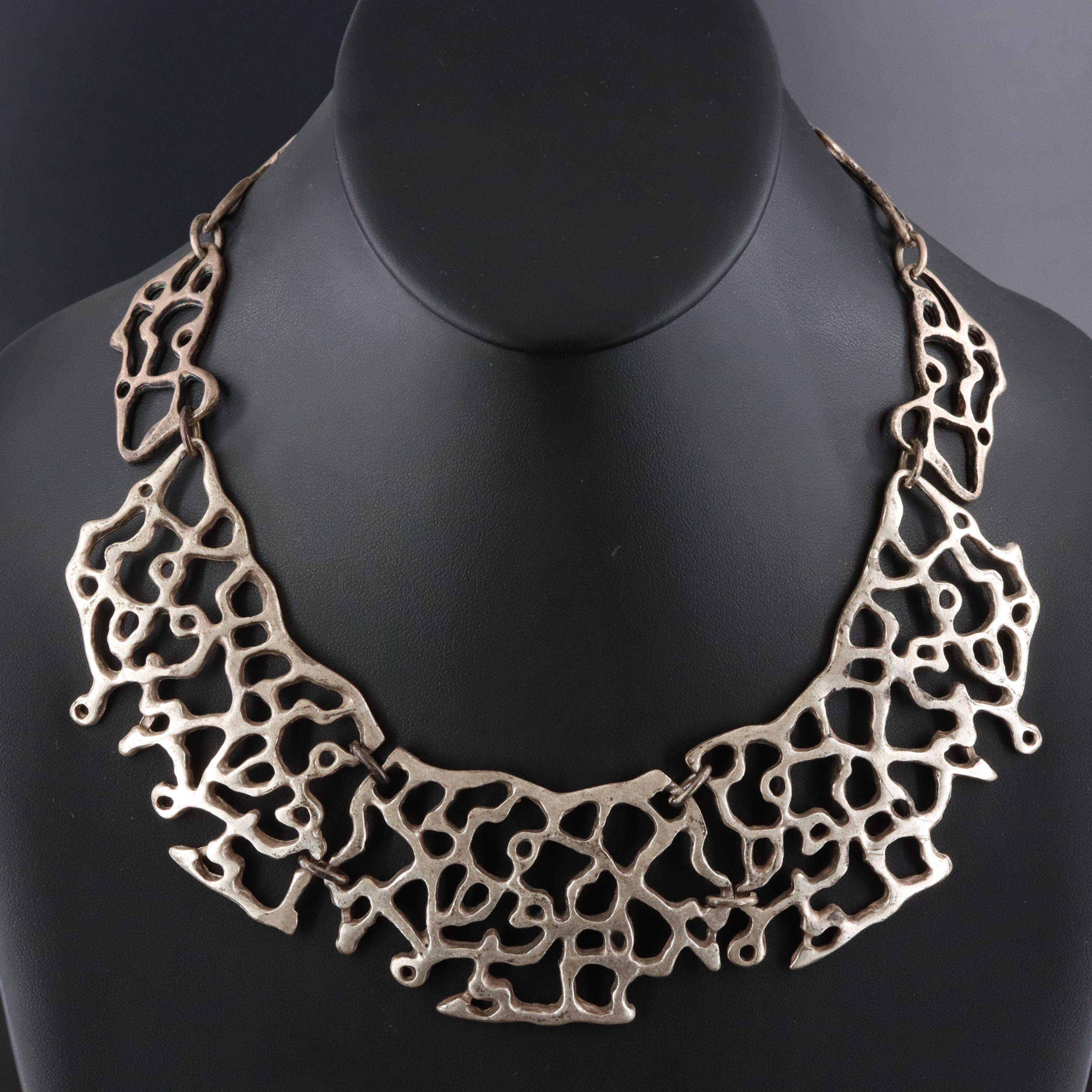 Brutalist Panel Necklace