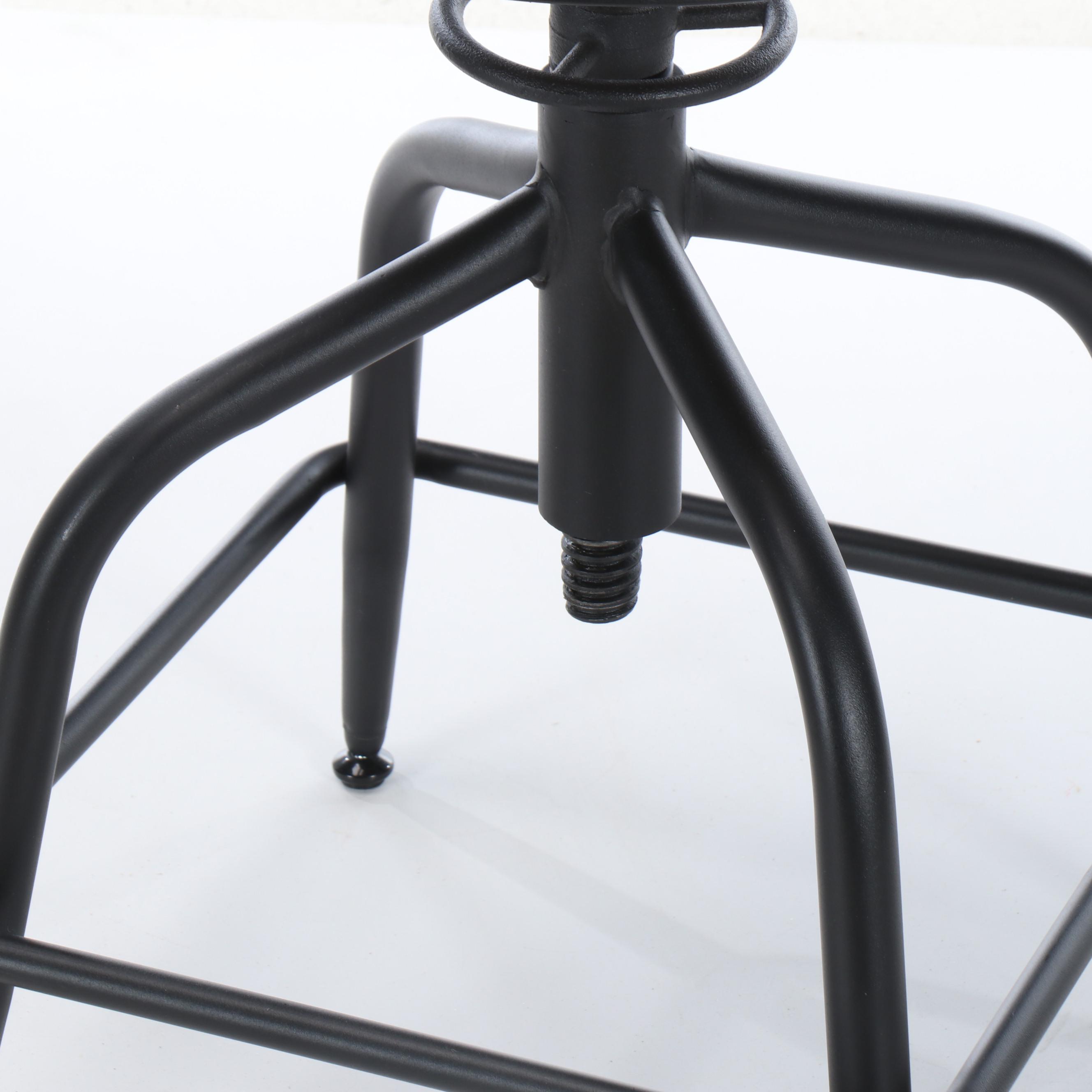 Contemporary Distressed Wooden Side Tables and Stool